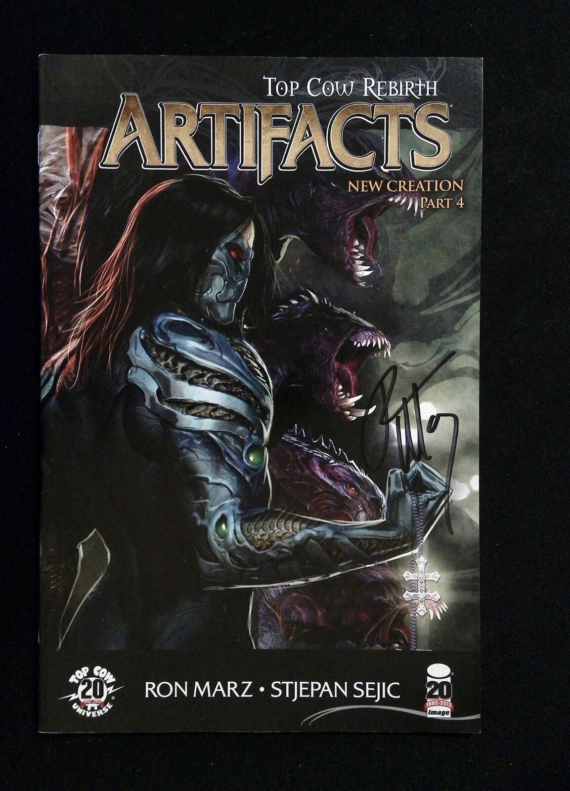 Artifacts #17 Top Cow Comics 2012 NM Signed By Ron Marz