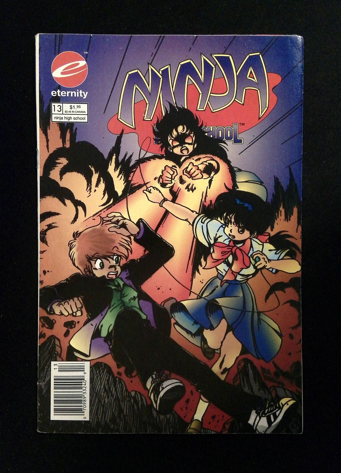 Ninja High School in Color #13 ETERNITY Comics 1993 VF Newsstand