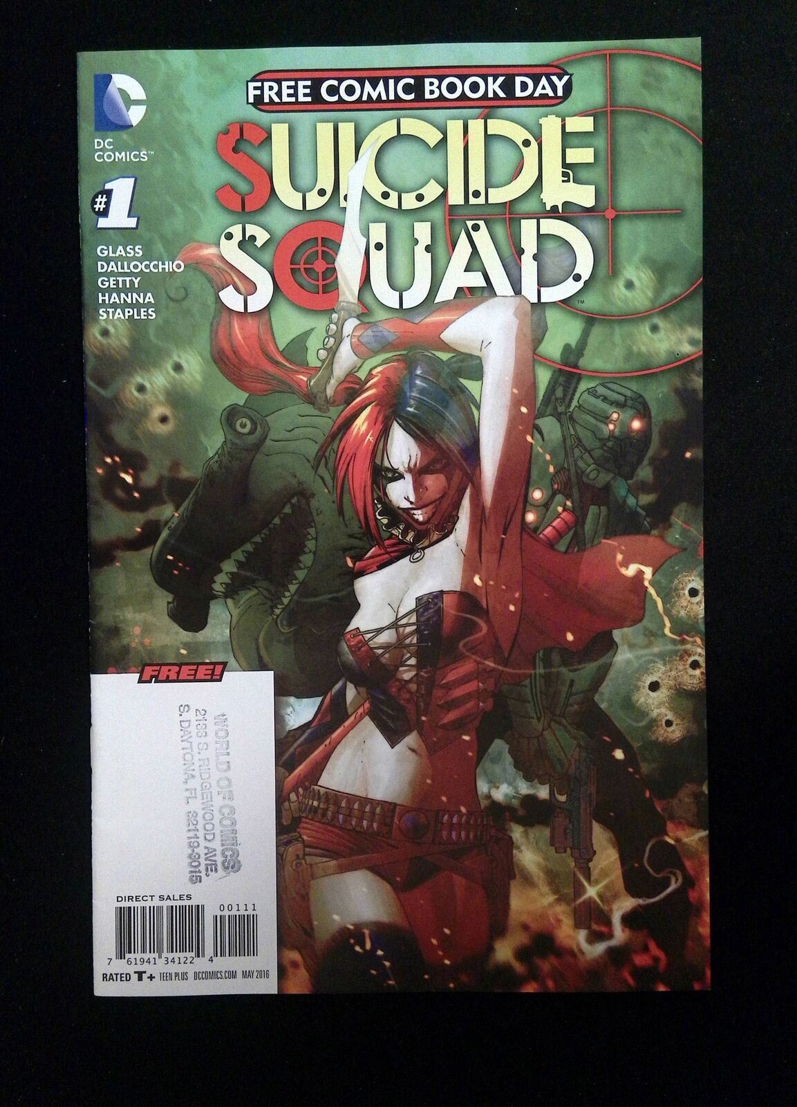Suicide Squad FCBD #1 DC Comics 2016 VF+ FCBD