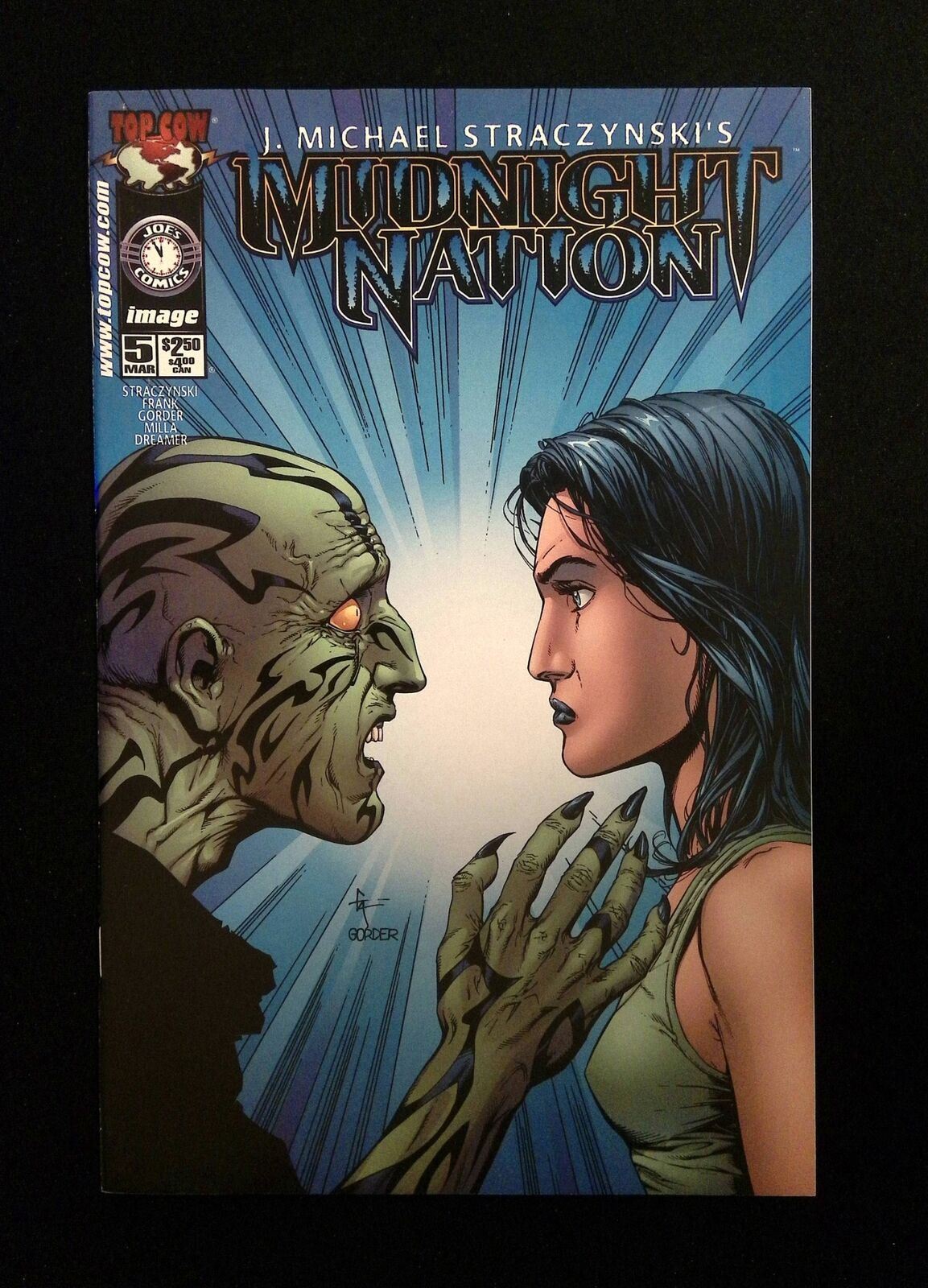 Midnight Nation #5 TOP COW Comics 2001 VF/NM