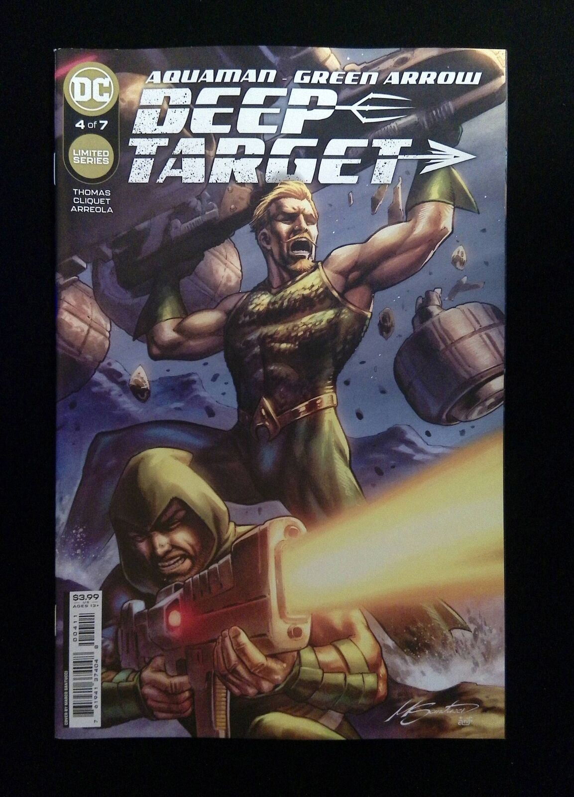 Aquaman Green Arrow Deep Target #4A DC Comics 2022 NM