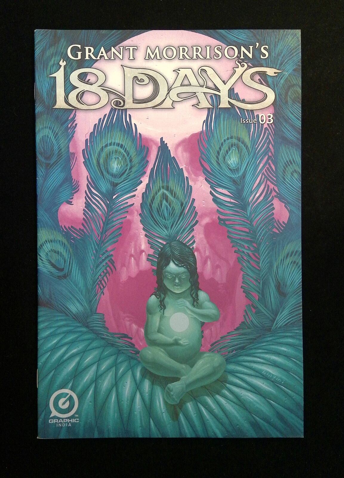 18 Days #3B Graphic India Comics 2015 VF+ Biagini Variant