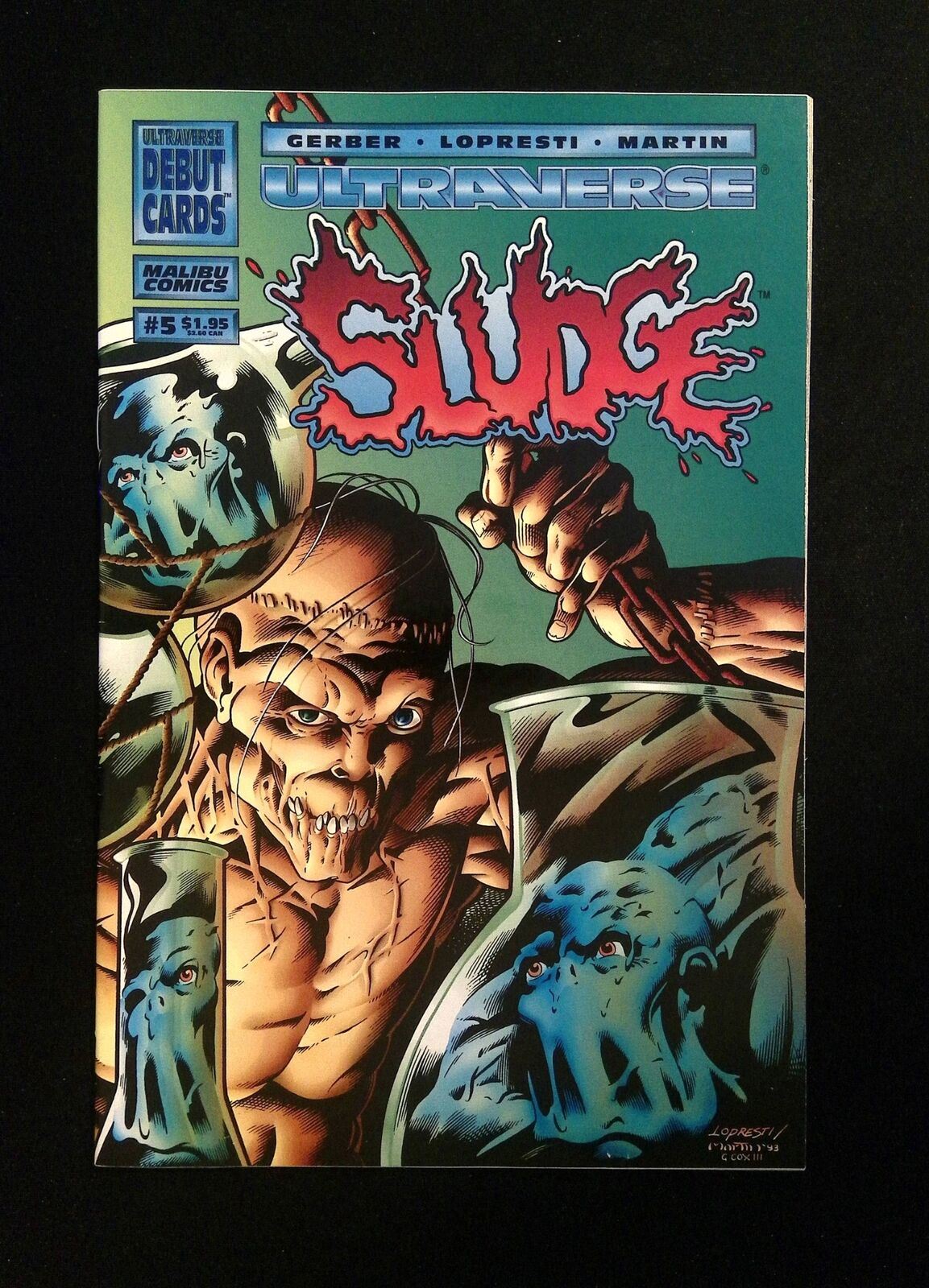 Sludge #5 MALIBU Comics 1994 VF+