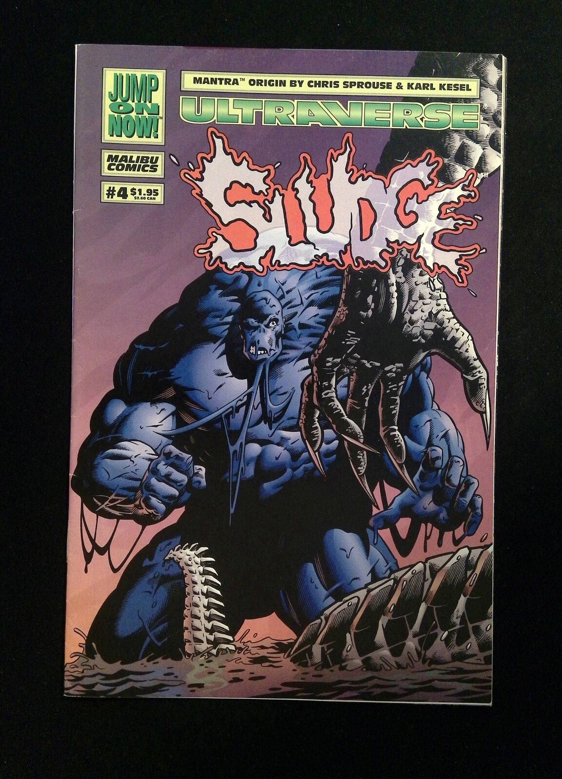 Sludge #4 MALIBU Comics 1994 VF