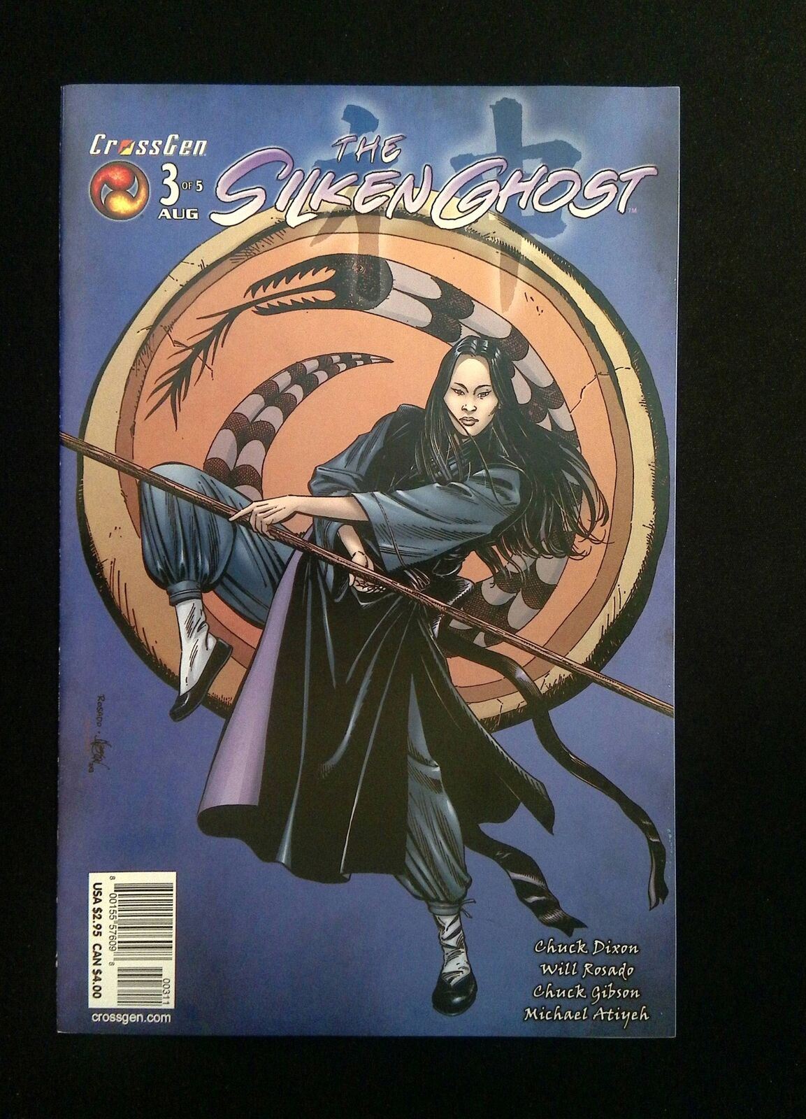 Silken Ghost #3 CrossGen Comics 2003 VF+