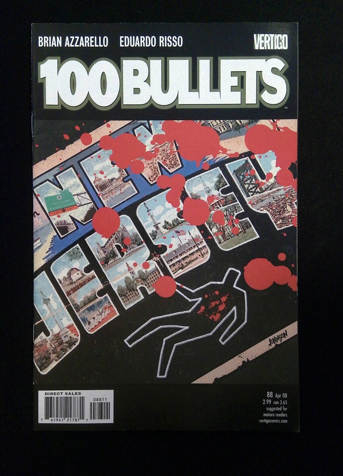100 Bullets #88 DC Comics 2008 VF+