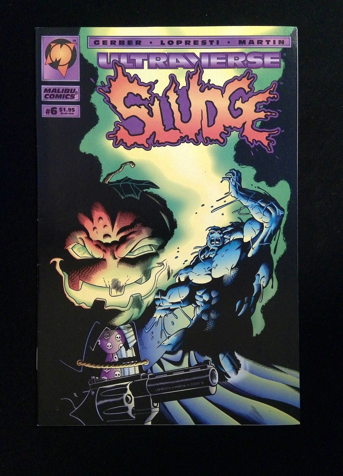 Sludge #6 MALIBU Comics 1994 VF+