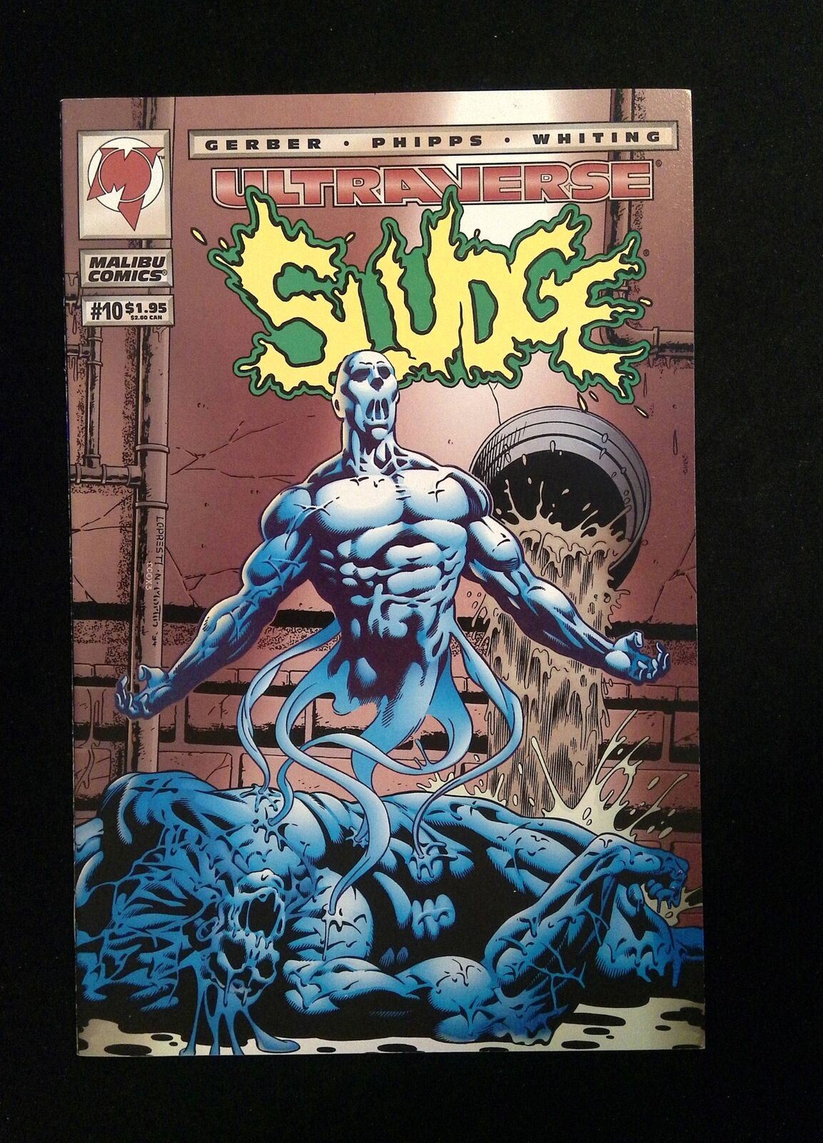 Sludge #10 MALIBU Comics 1994 VF+