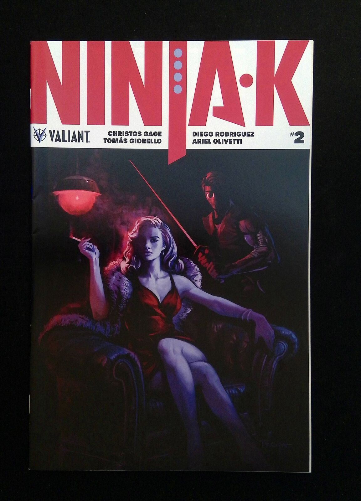 Ninja-K #2B VALIANT Comics 2017 VF/NM TROYA VARIANT