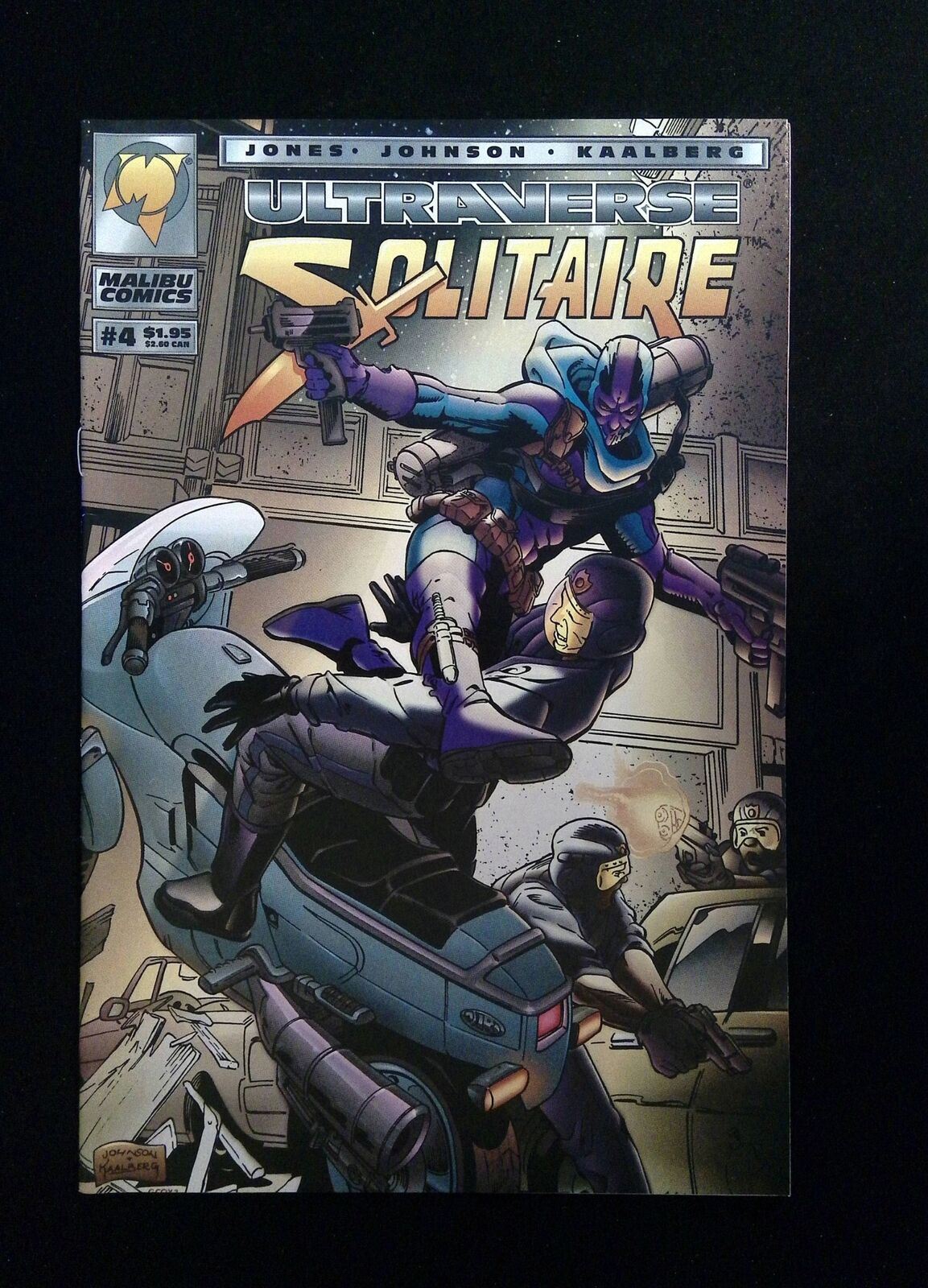 Solitaire #4 MALIBU Comics 1994 VF/NM