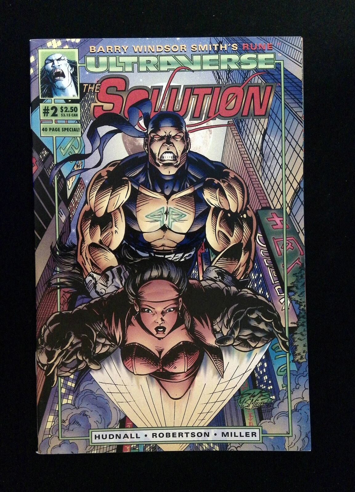 Solution #2 MALIBU Comics 1993 VF/NM