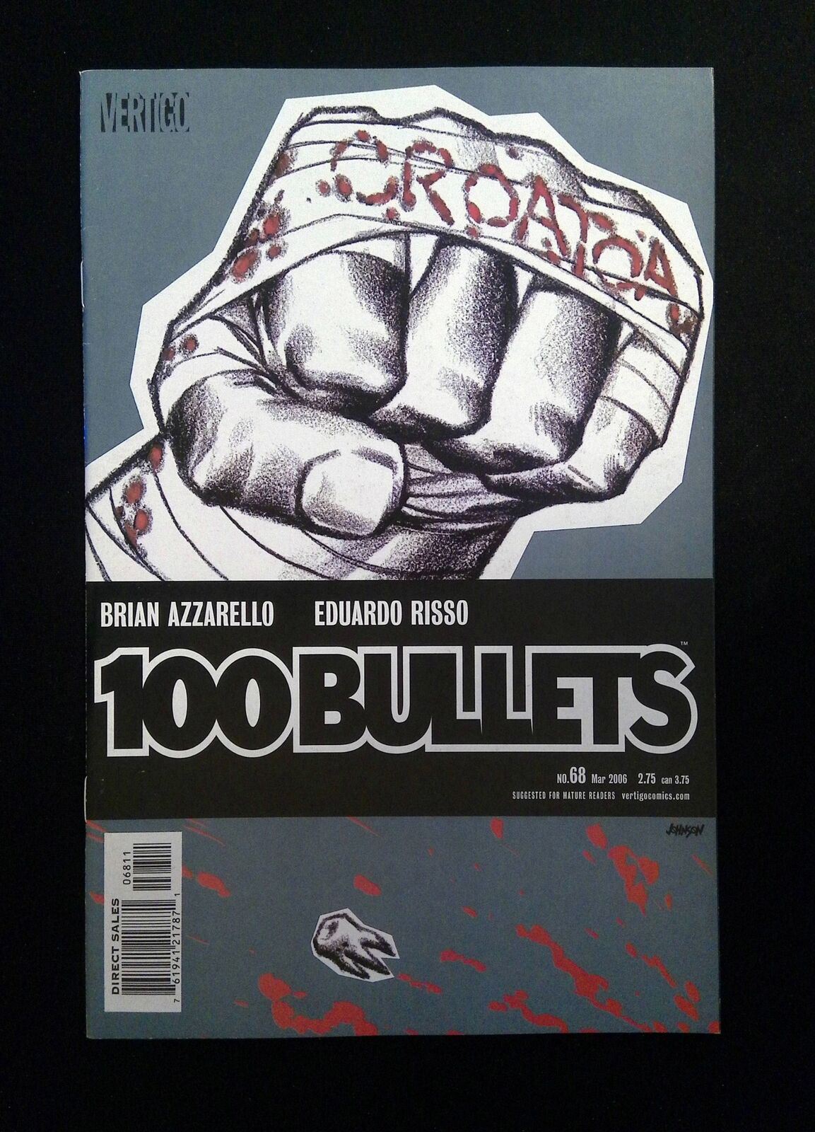 100 Bullets #68 DC Comics 2006 VF+