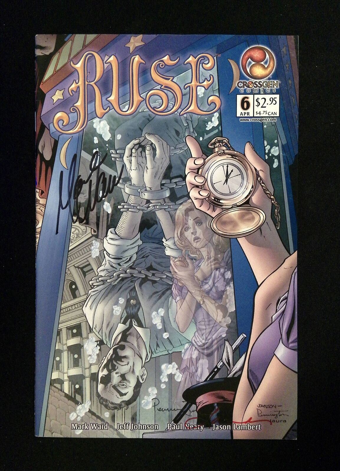 Ruse #6 CrossGen Comics 2002 VF+ SIGNED WAID