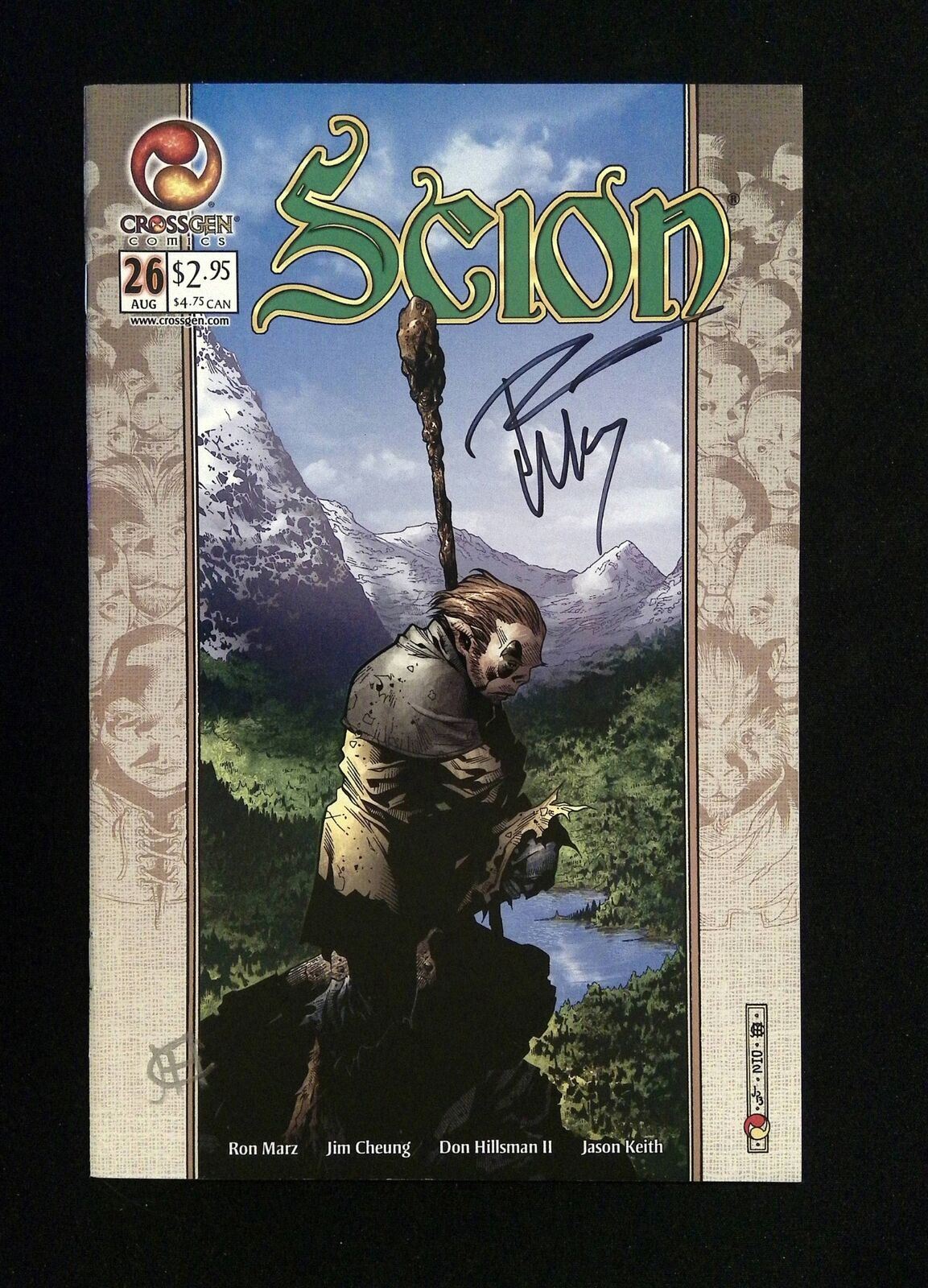 Scion #26 CrossGen Comics 2002 VF/NM SIGNED BY RON MARZ & JIM CHEUNG