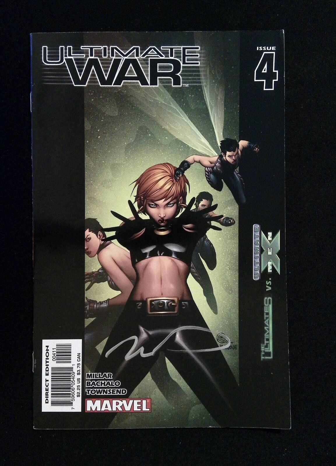 Ultimate War #4 Marvel Comics 2003 VF+ SIGNED