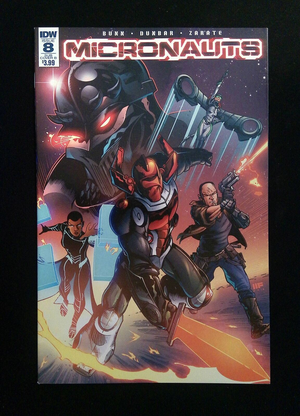 Micronauts #8SUB B IDW Comics 2016 VF/NM FERREIRA VARIANT