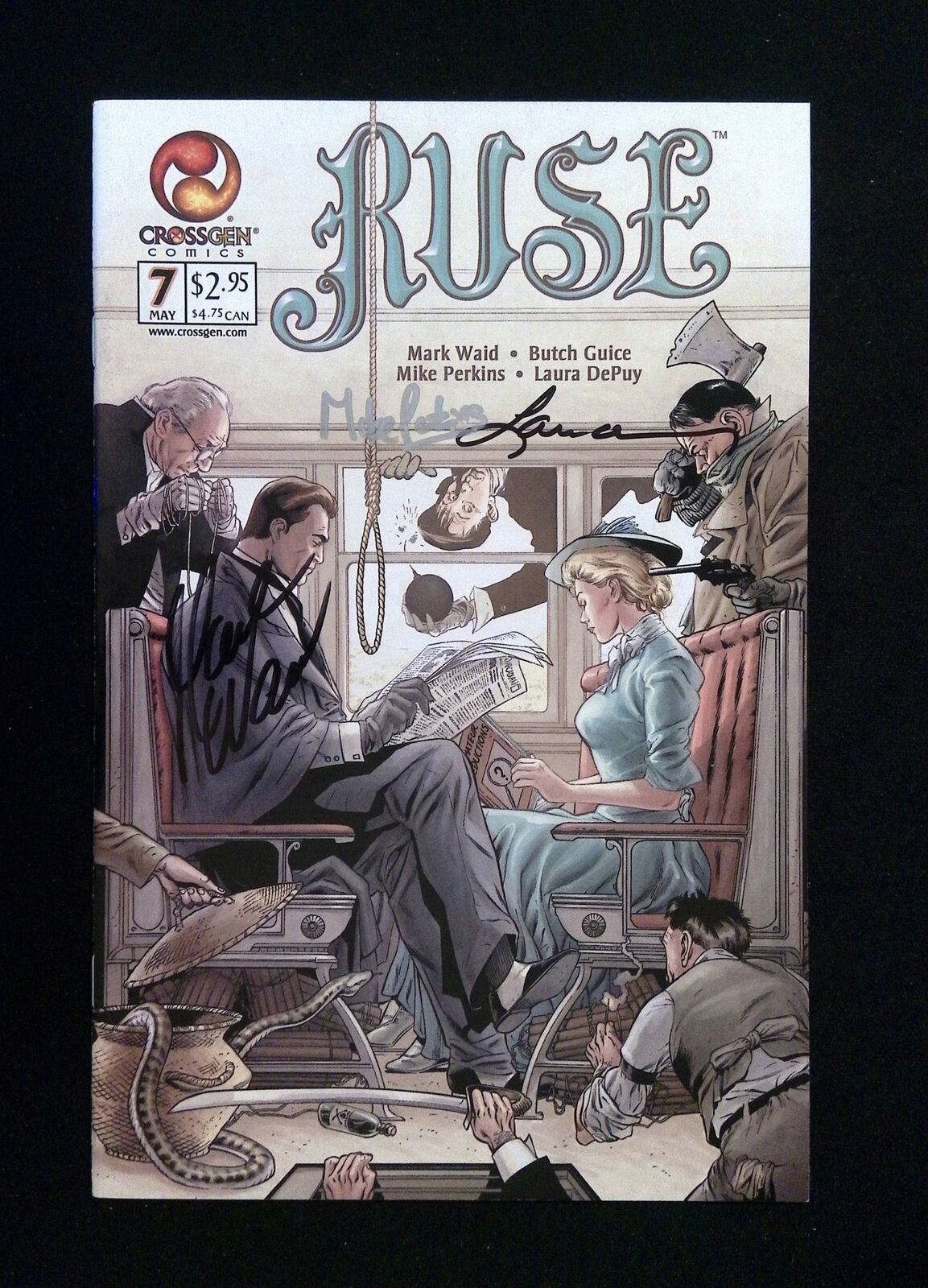 Ruse #7 CrossGen Comics 2002 NM- SIGNED WAID, PERKINS, DEPUY