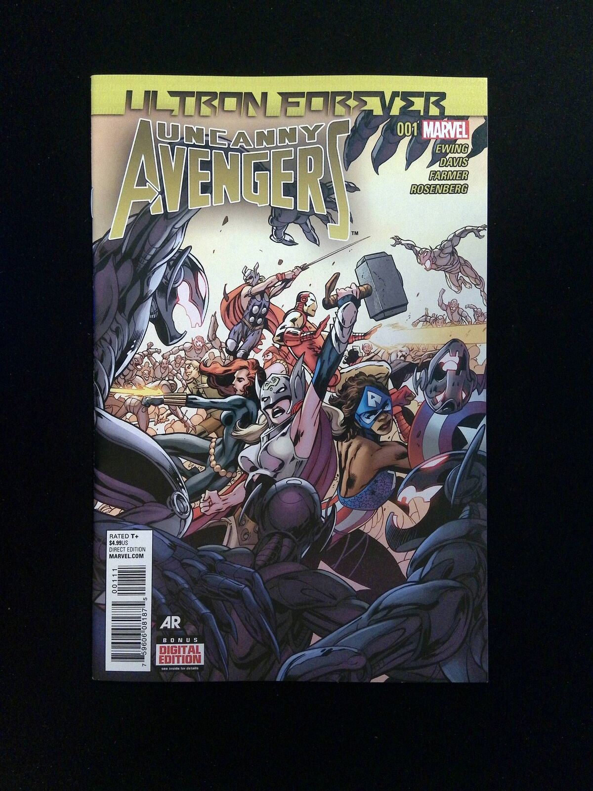 Uncanny Avengers Ultron Forever #1 MARVEL Comics 2015 VF/NM