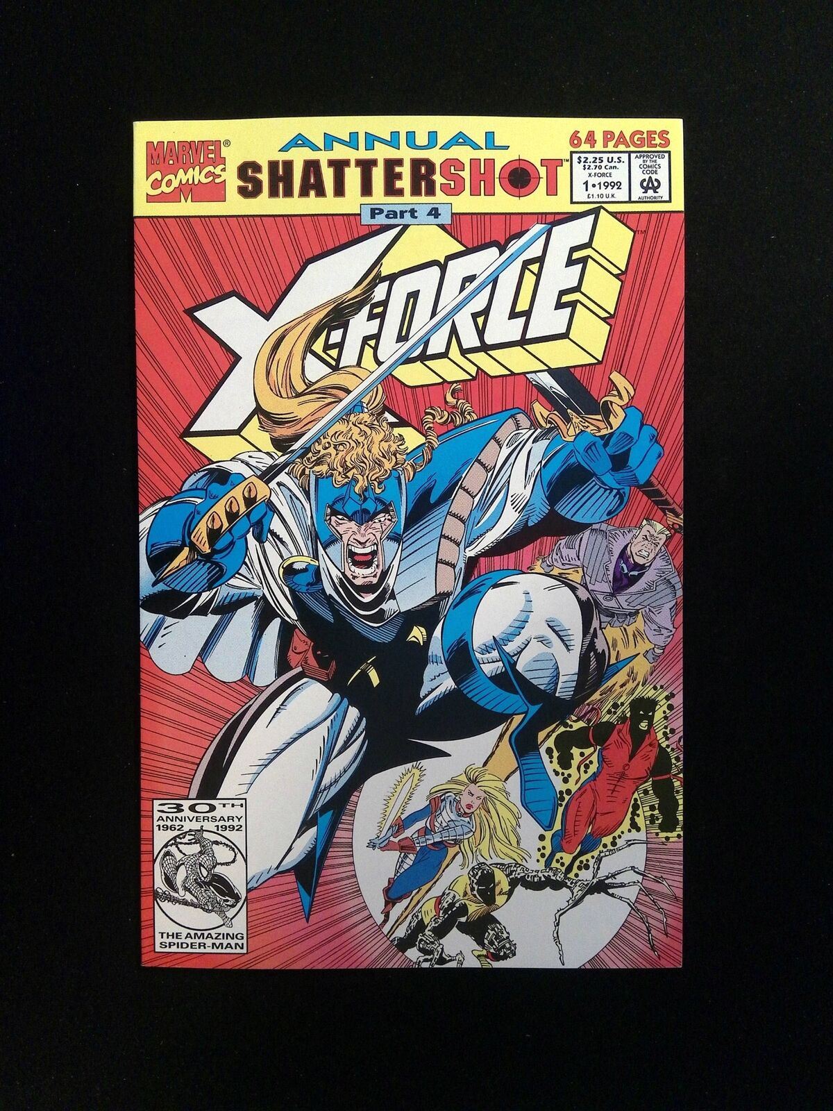 X-Force Annual #1 MARVEL Comics 1992 VF+