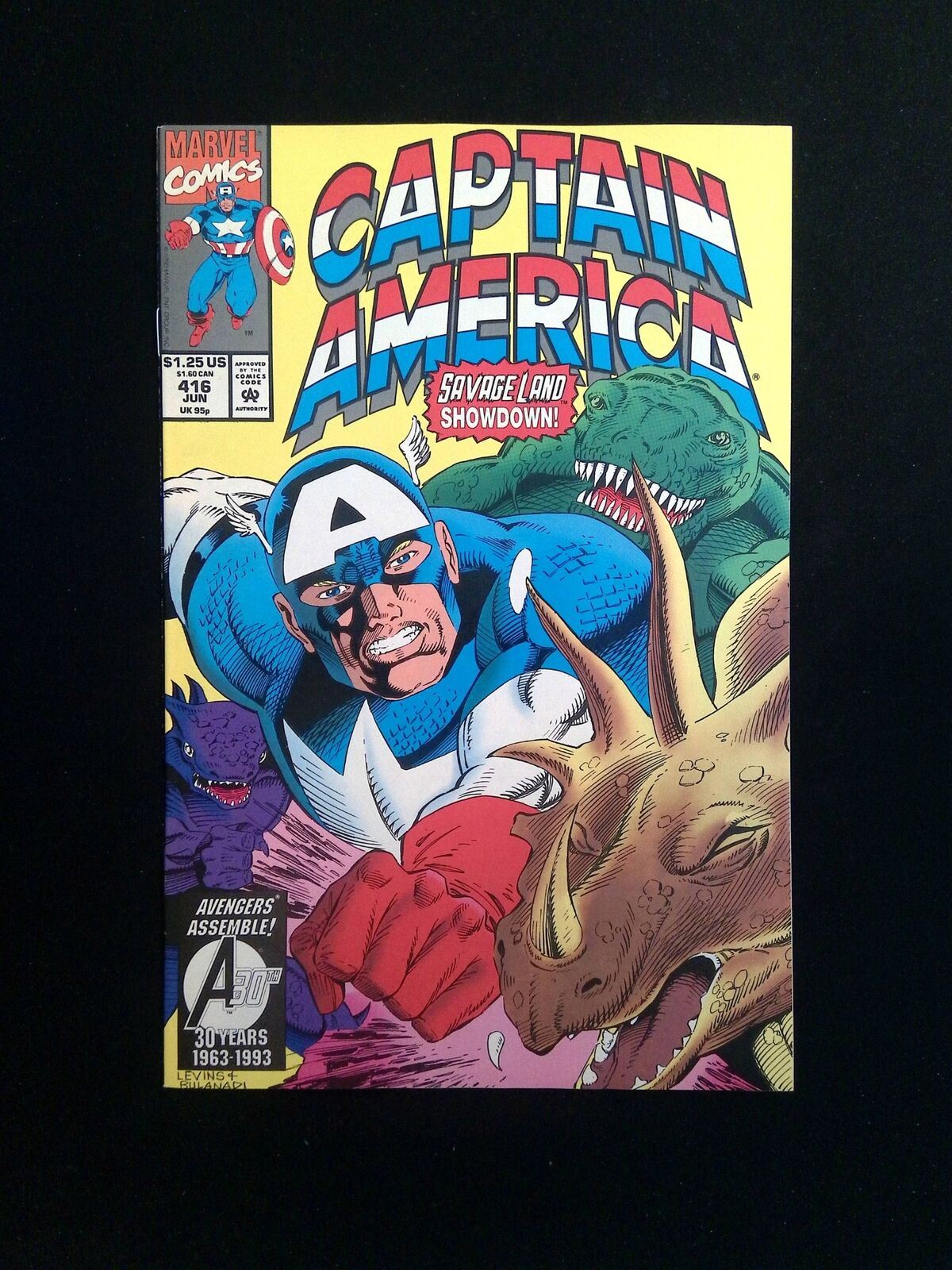 Captain America #416 MARVEL Comics 1993 VF+