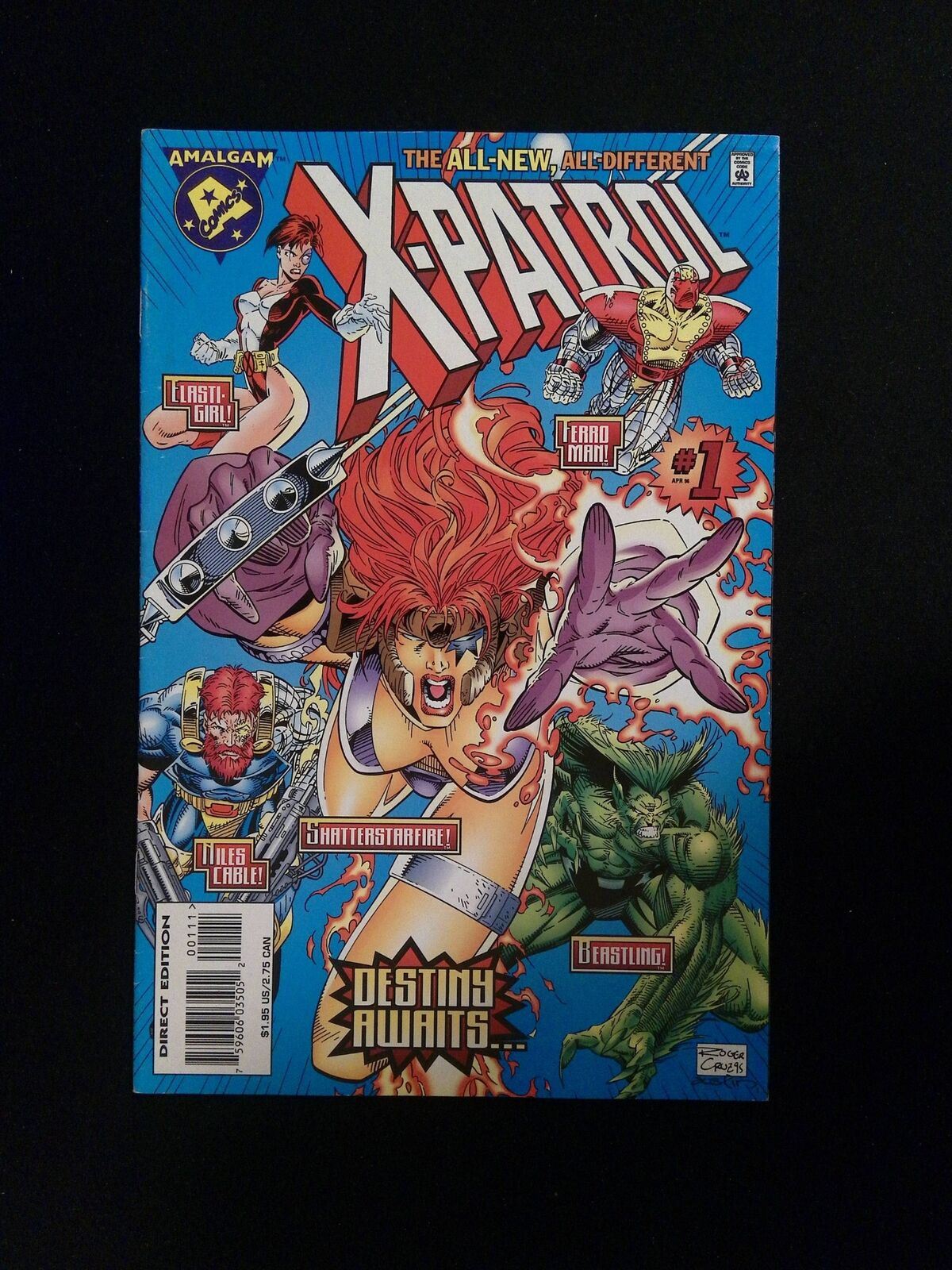 X-Patrol #1 Marvel Comics 1996 VF