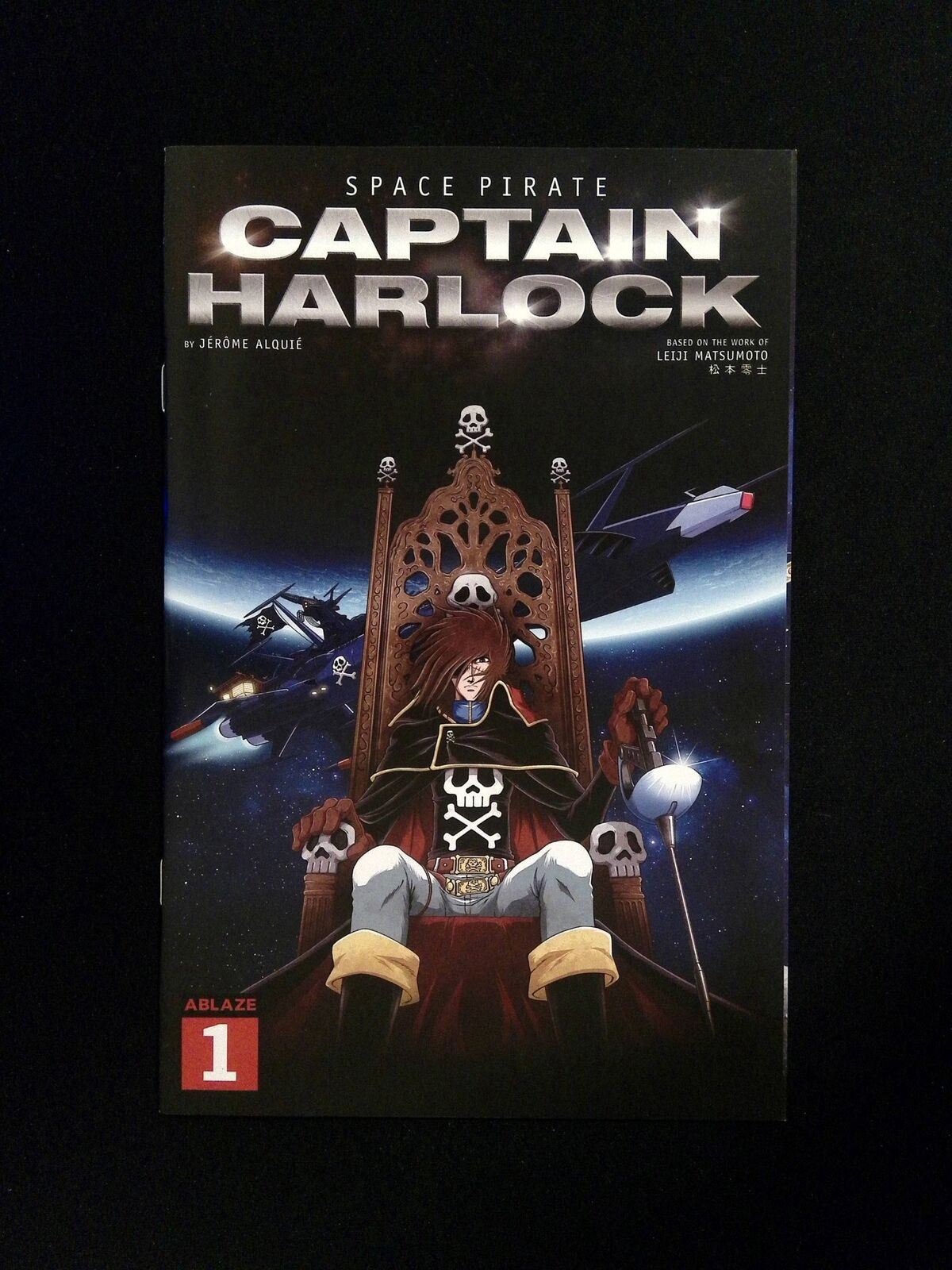 Space Pirate Captain Harlock #1G ABLAZE Comics 2021 NM- Alquie Variant