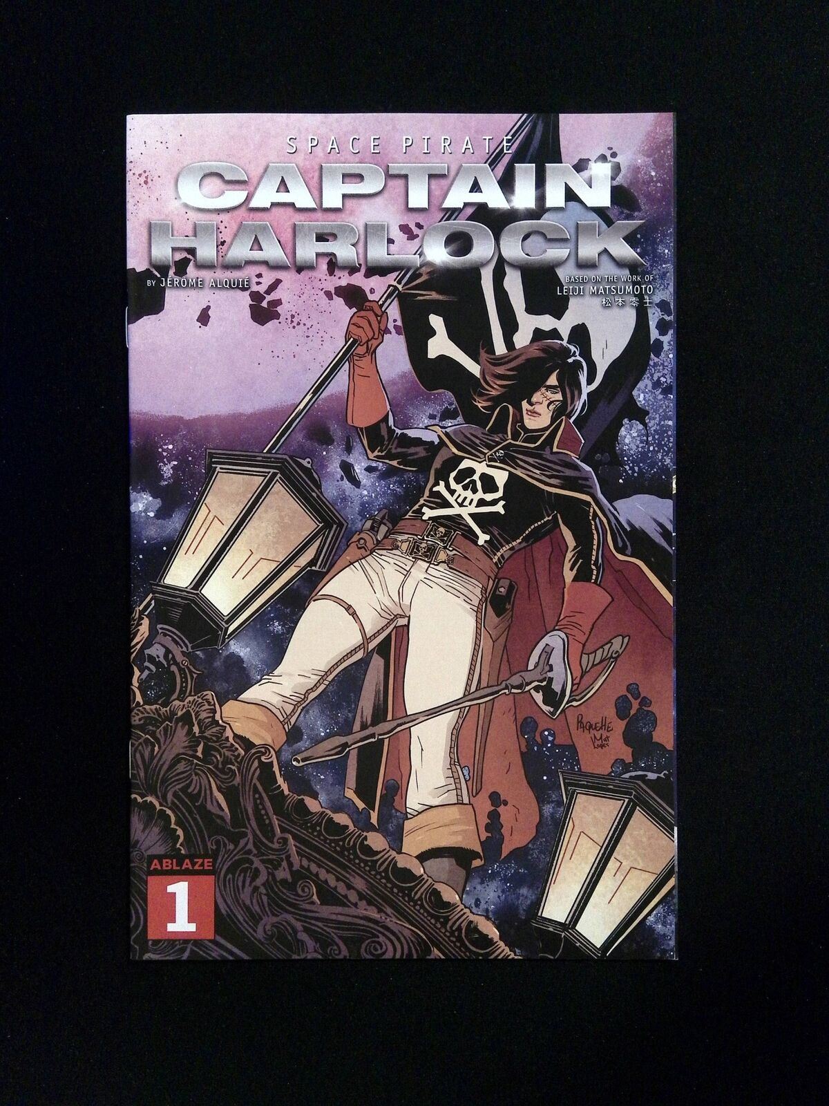 Space Pirate Captain Harlock #1D ABLAZE Comics 2021 NM+ Paquette Variant