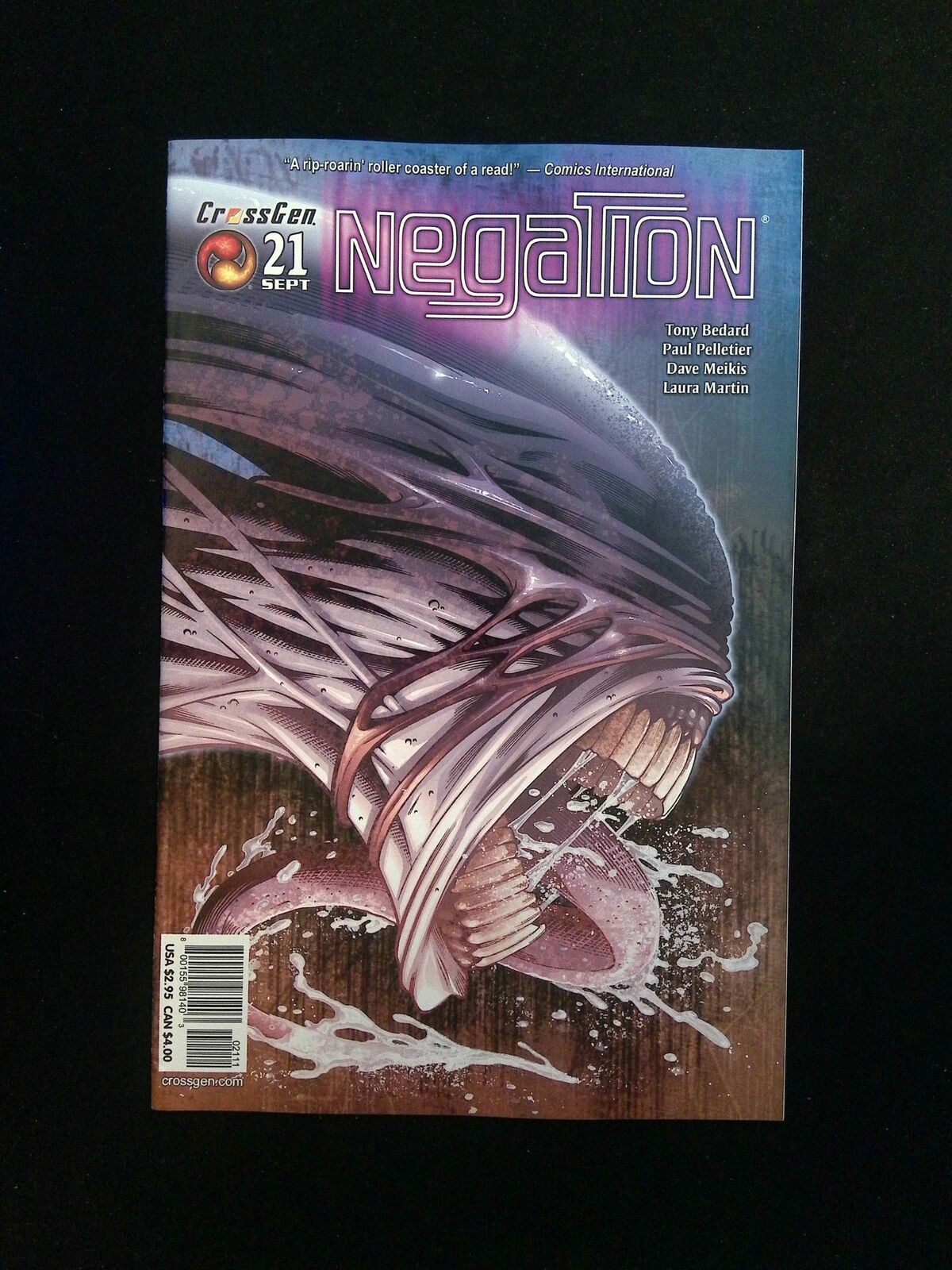 Negation #21 CROSSGEN Comics 2003 VF+