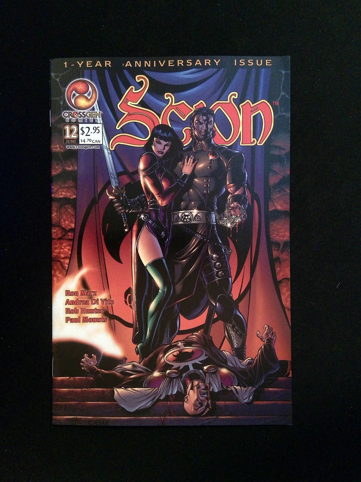 Scion #12 CROSSGEN Comics 2001 VF+