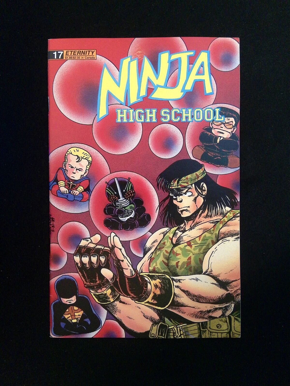 Ninja High School #17 ANTARTIC PRESS Comics 1990 VF+