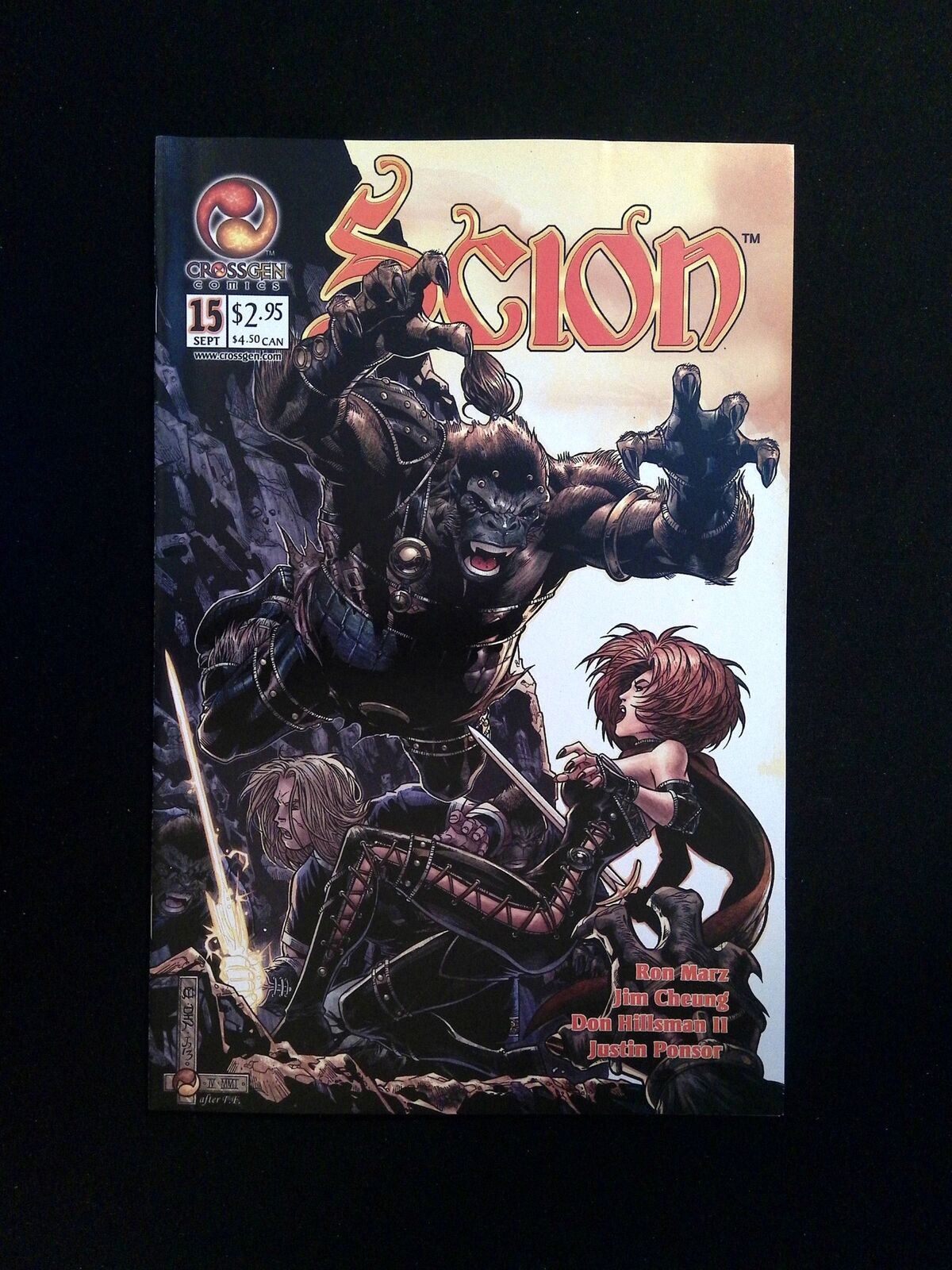 Scion #15 CROSSGEN Comics 2001 VF+