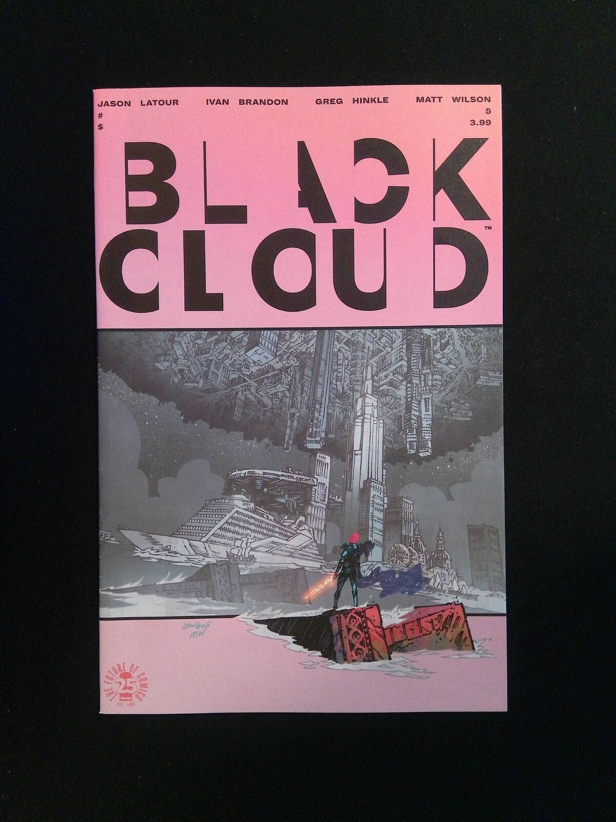 Black Cloud #5 IMAGE Comics 2017 VF+
