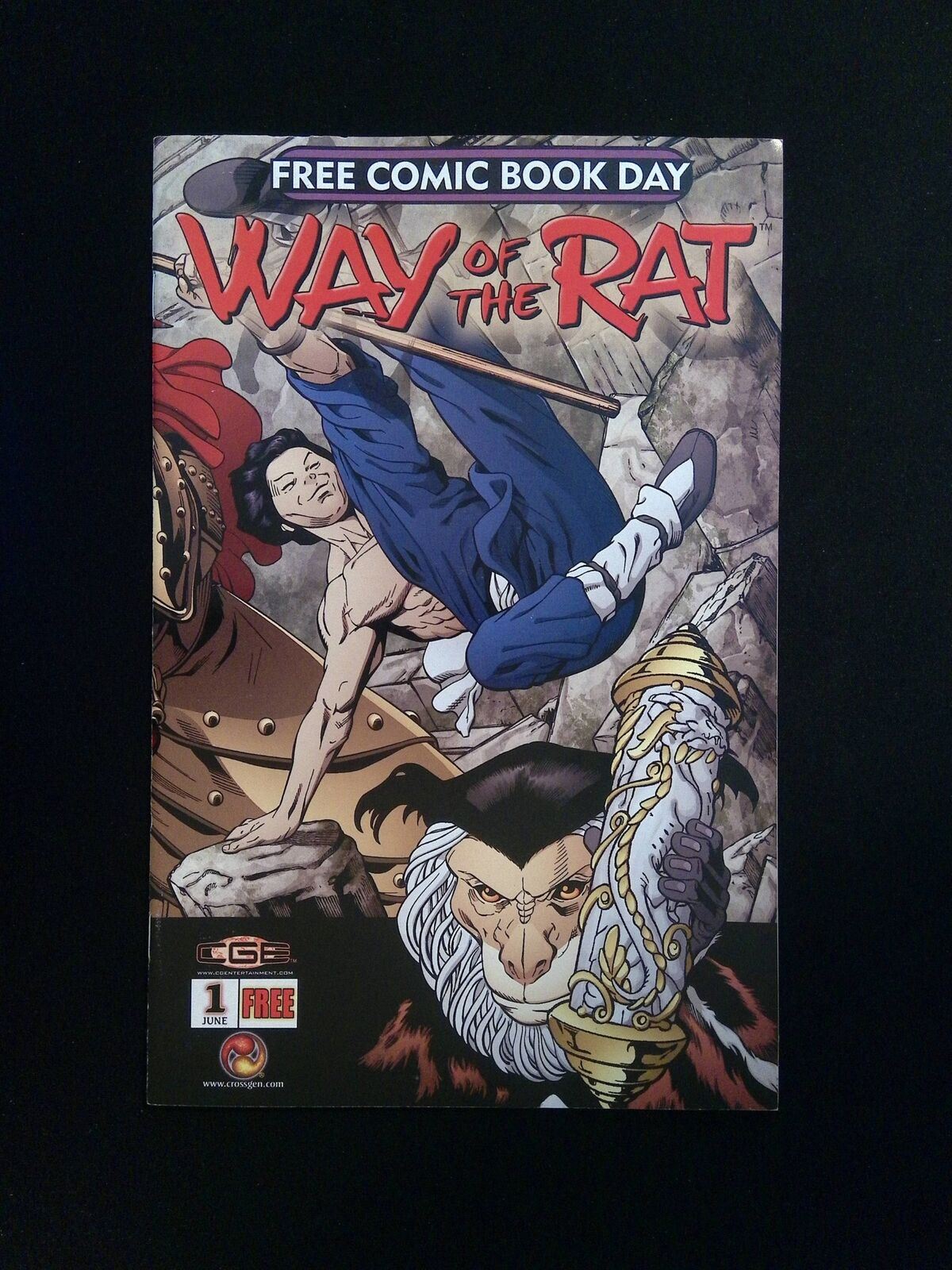 Way of the Rat (FCBD) #1 CROSSGEN Comics 2003 VF/NM