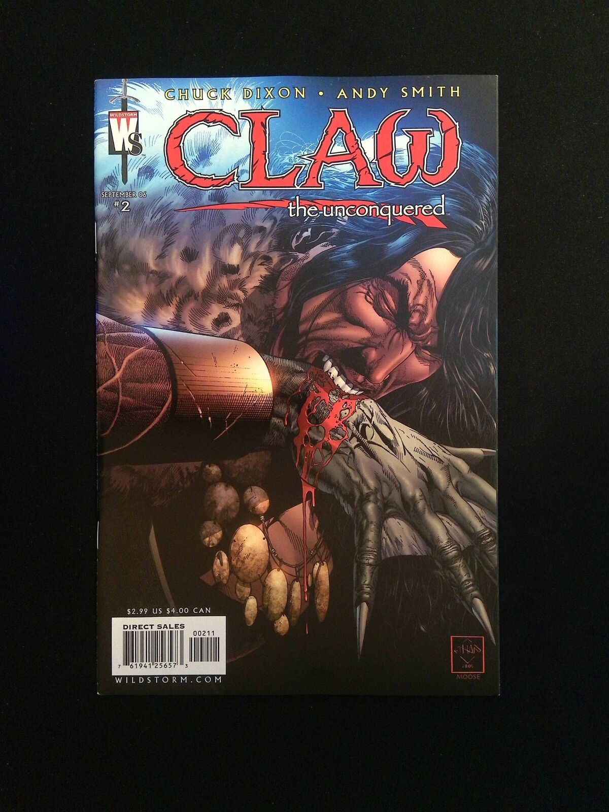 Claw the Unconquered #2 DC/WILDSTORM Comics 2006 NM