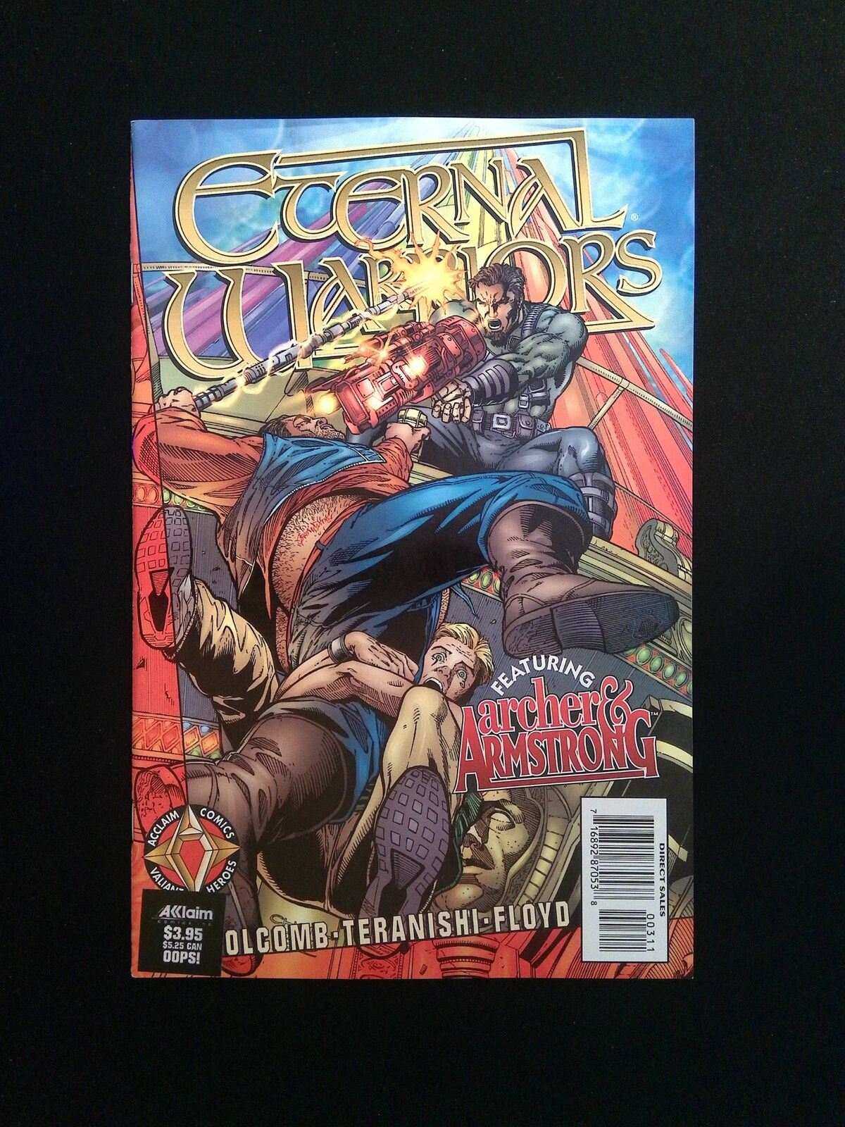 Eternal Warrior Archer and Armstrong #3 ACLAIM Comics 1997 NM-