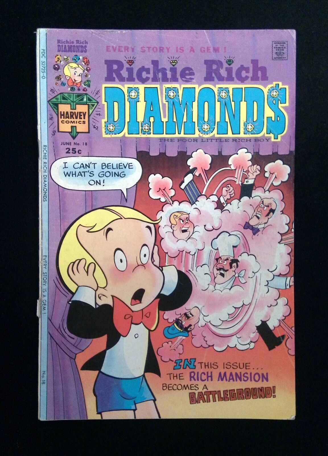 Richie Rich Diamonds #18 HARVEY Comics 1975 FN