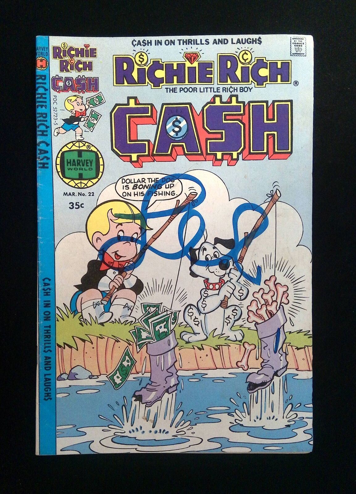 Richie Rich Cash #22 HARVEY Comics 1978 FN