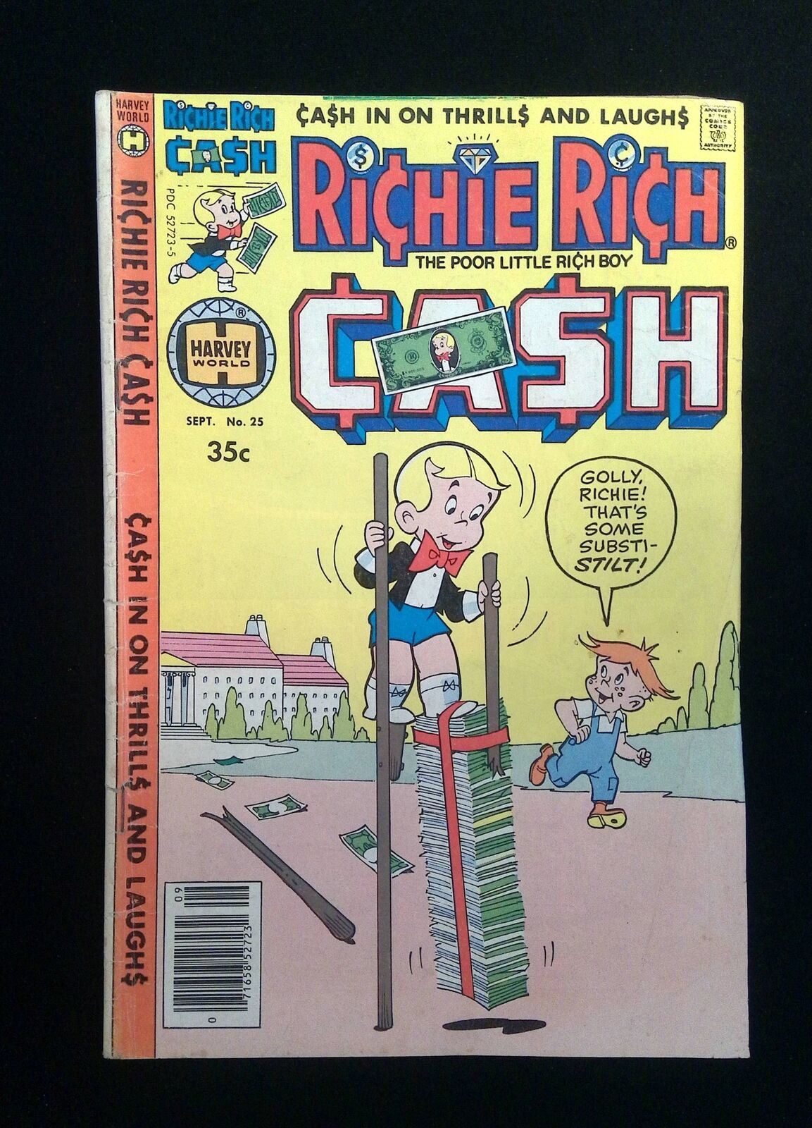 Richie Rich Cash #25 HARVEY Comics 1978 VG+ NEWSSTAND
