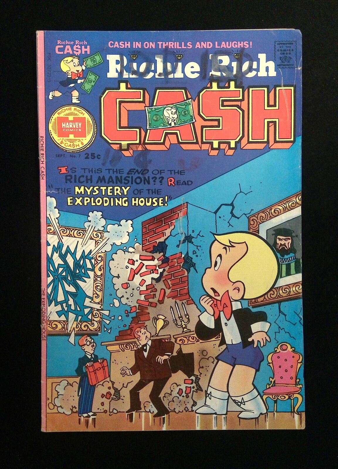 Richie Rich Cash #7 HARVEY Comics 1975 FN-