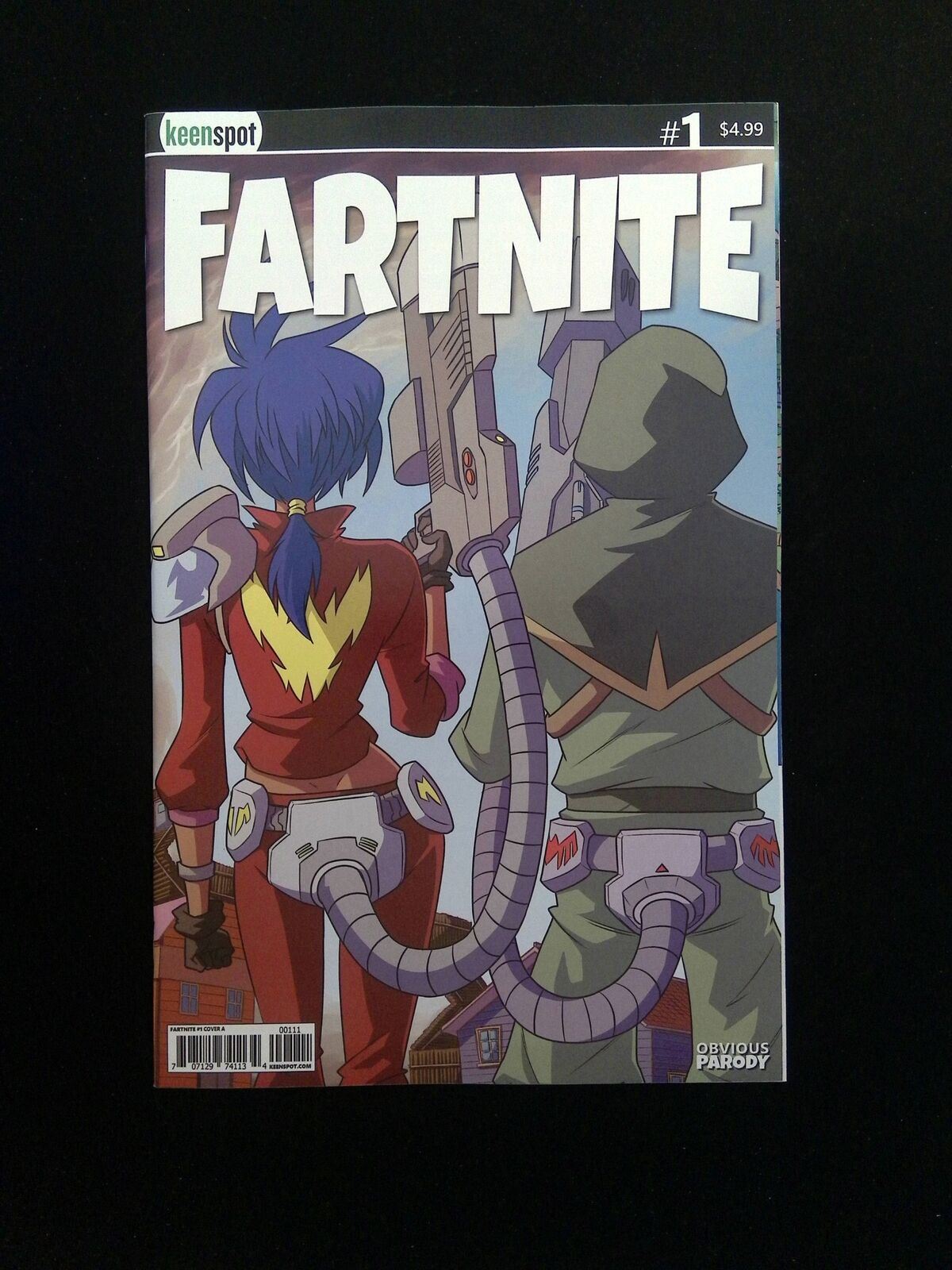 Fartnite Obvious Parody #1 Keenspot Comics 2021 NM+