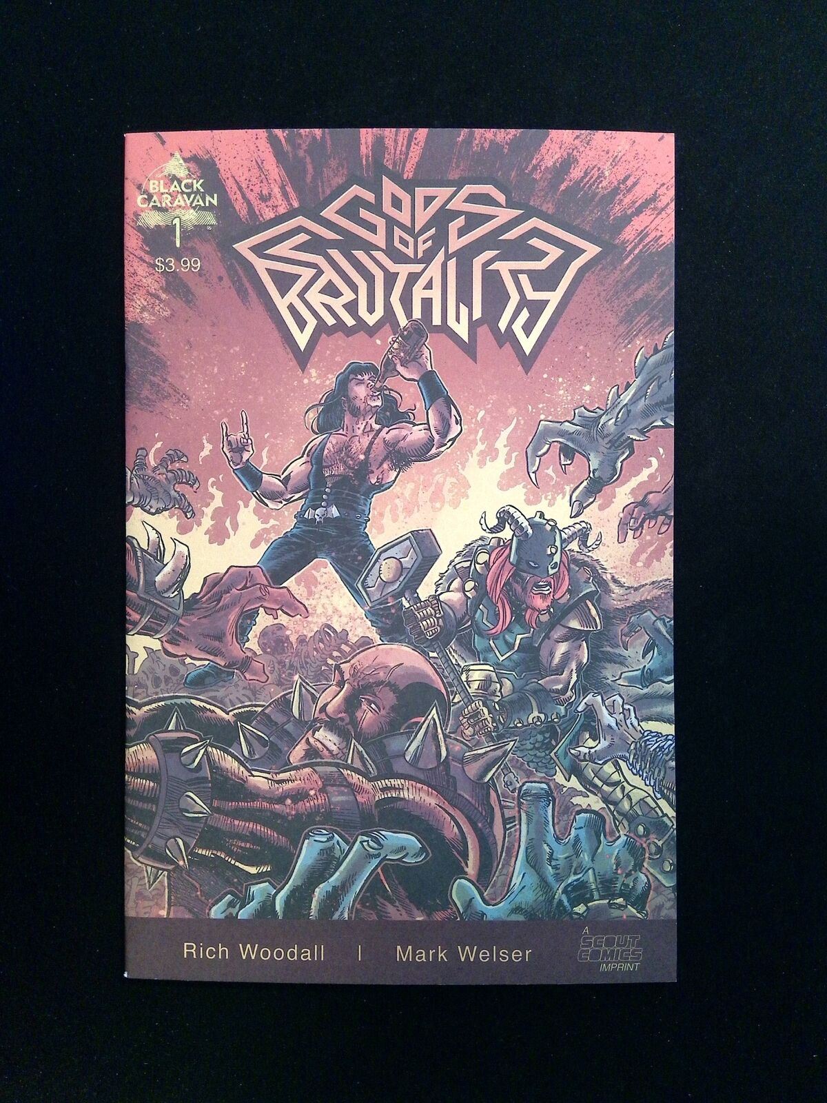 Gods Of Brutality #1 Scout Comics 2021 NM+