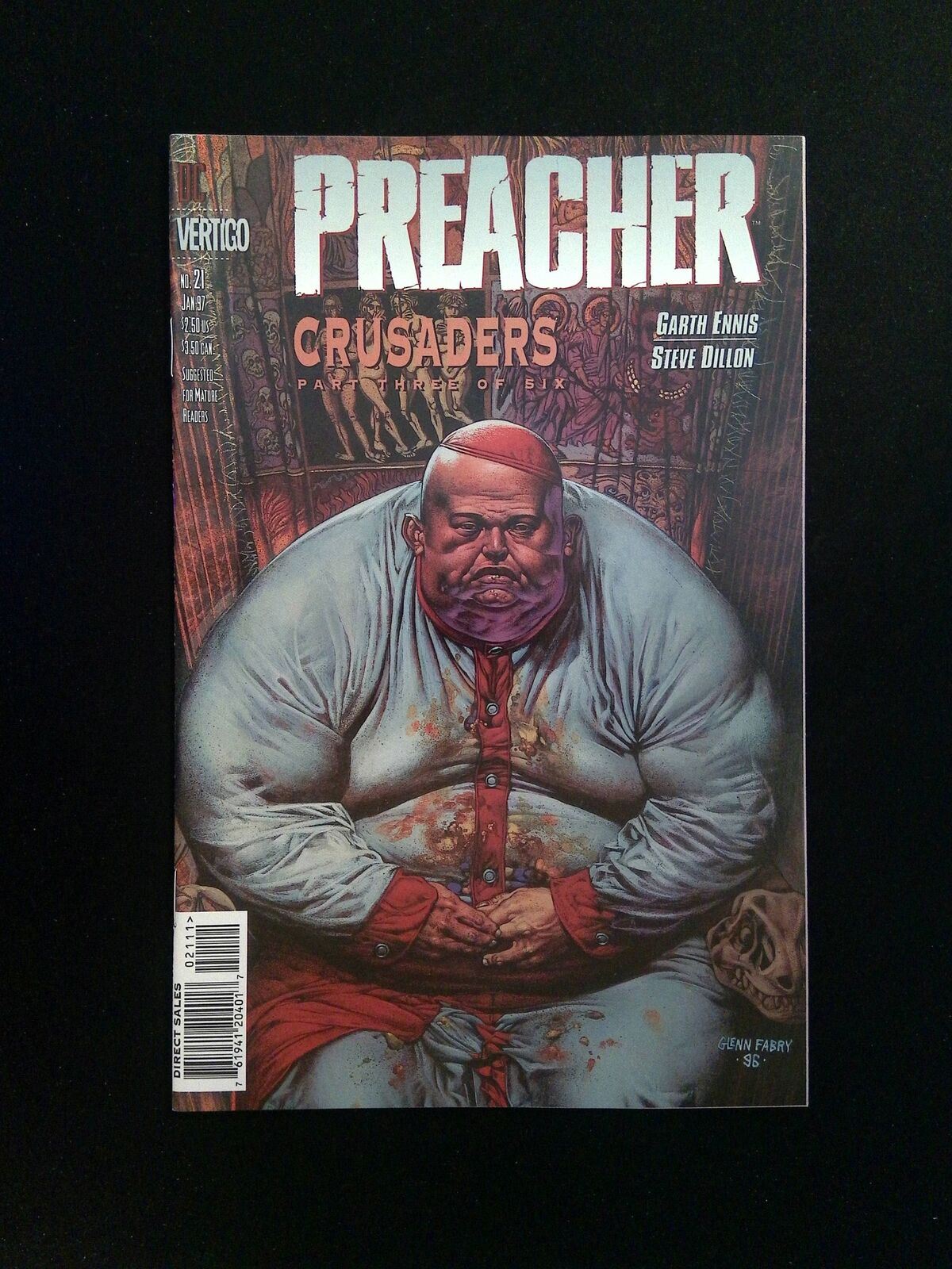 Preacher #21 DC/VERTIGO Comics 1997 VF+