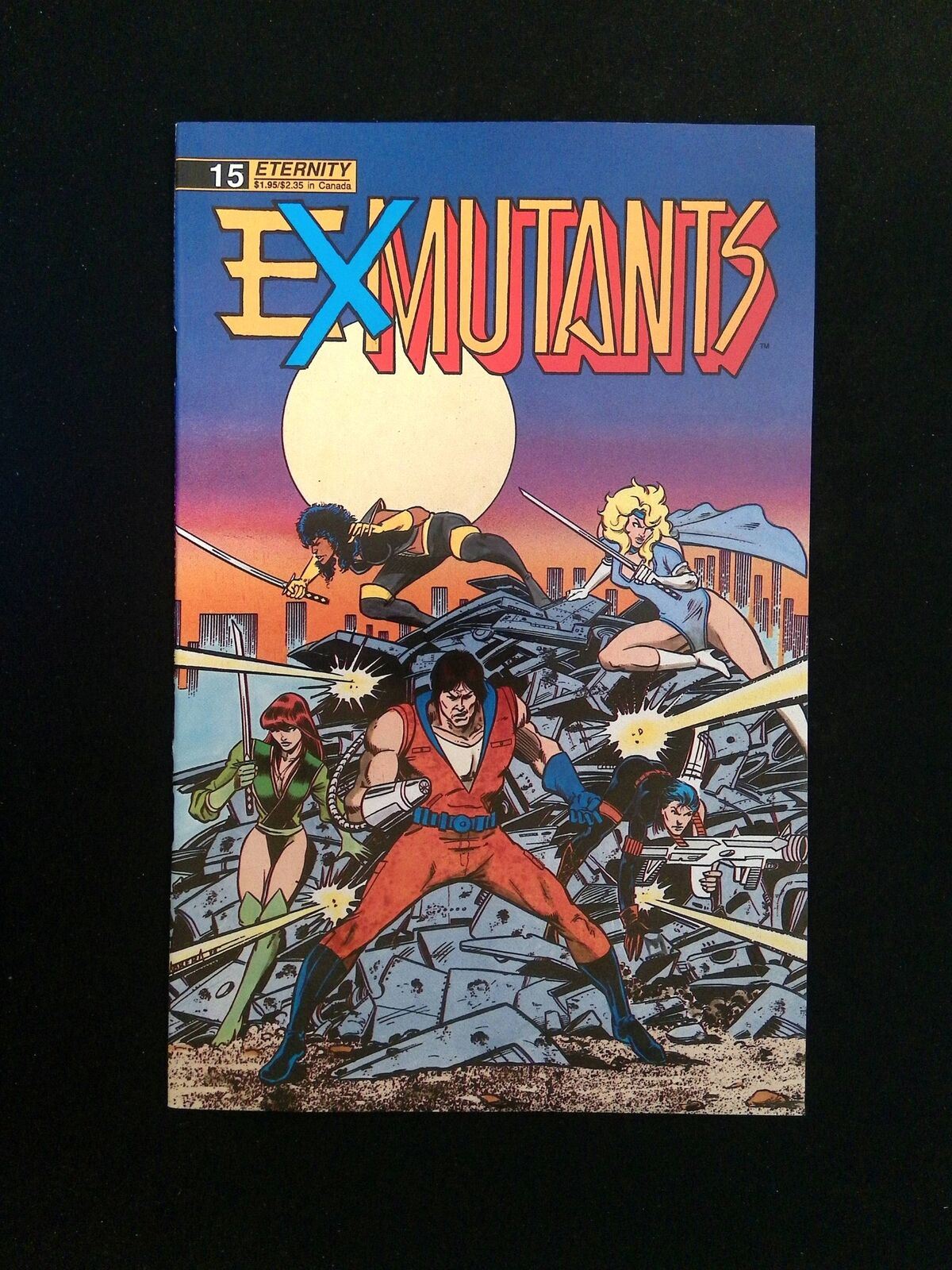 Ex- Mutants The Shattered Earth Chronicles #15 ETERNITY Comics 1990 NM