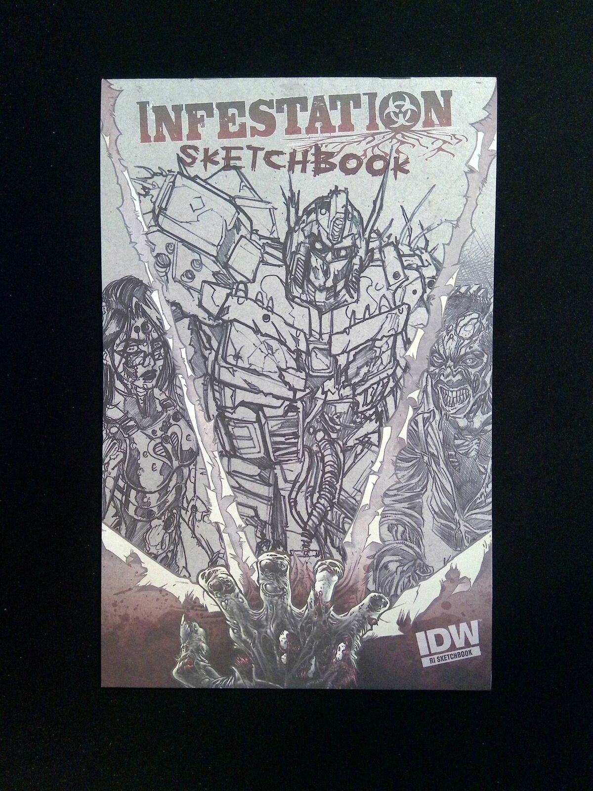 Infestation Sketchbook #0 IDW Comics 2011 NM