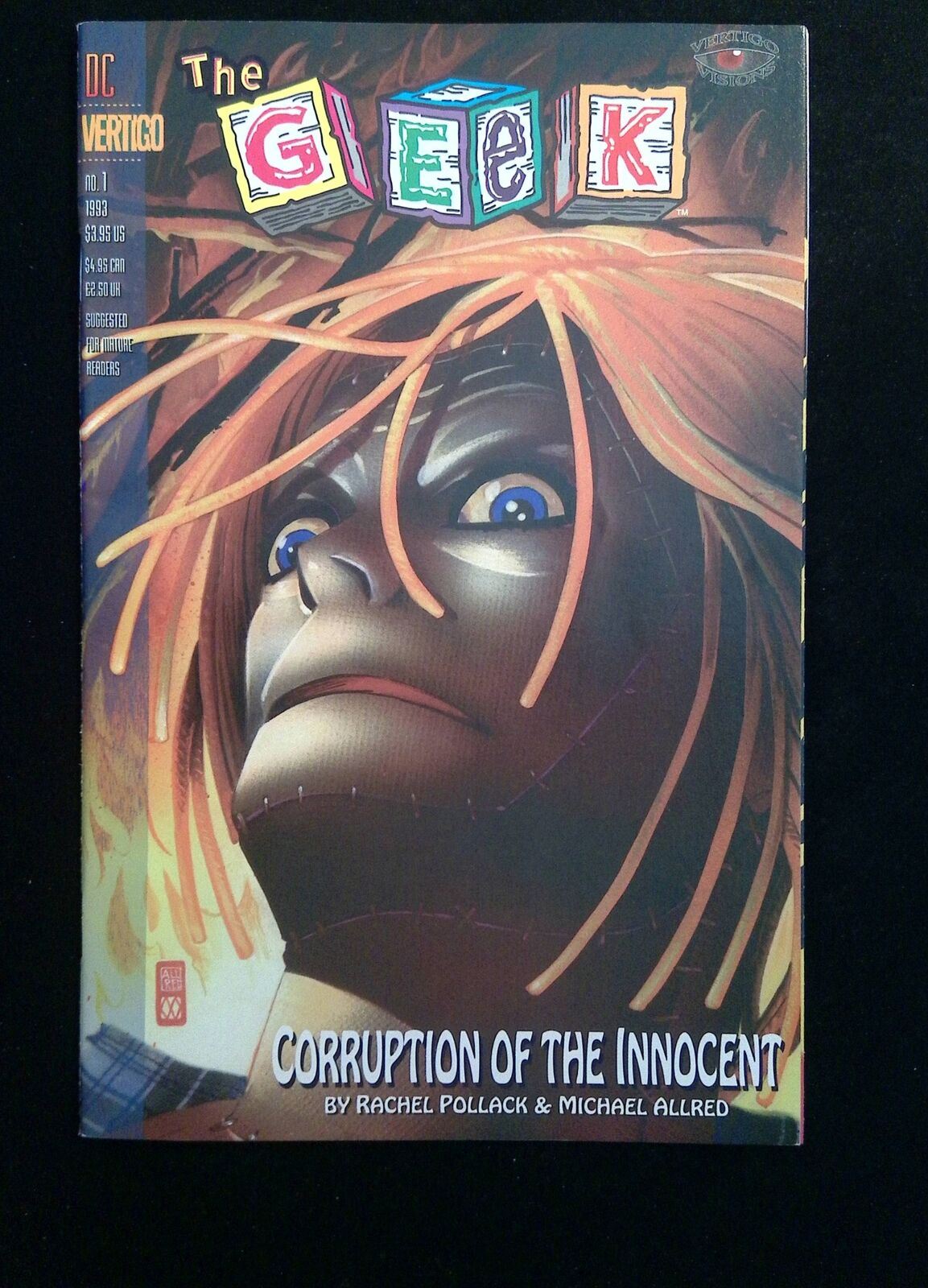 Geek Vertigo Visions #1 DC/Vertigo Comics 1993 VF/NM