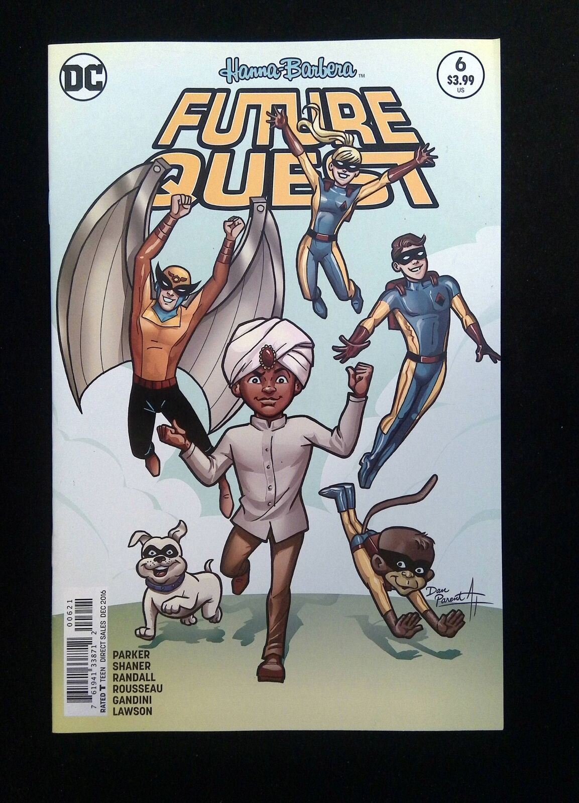 Future Quest #6B DC Comics 2016 VF/NM PARENT VARIANT