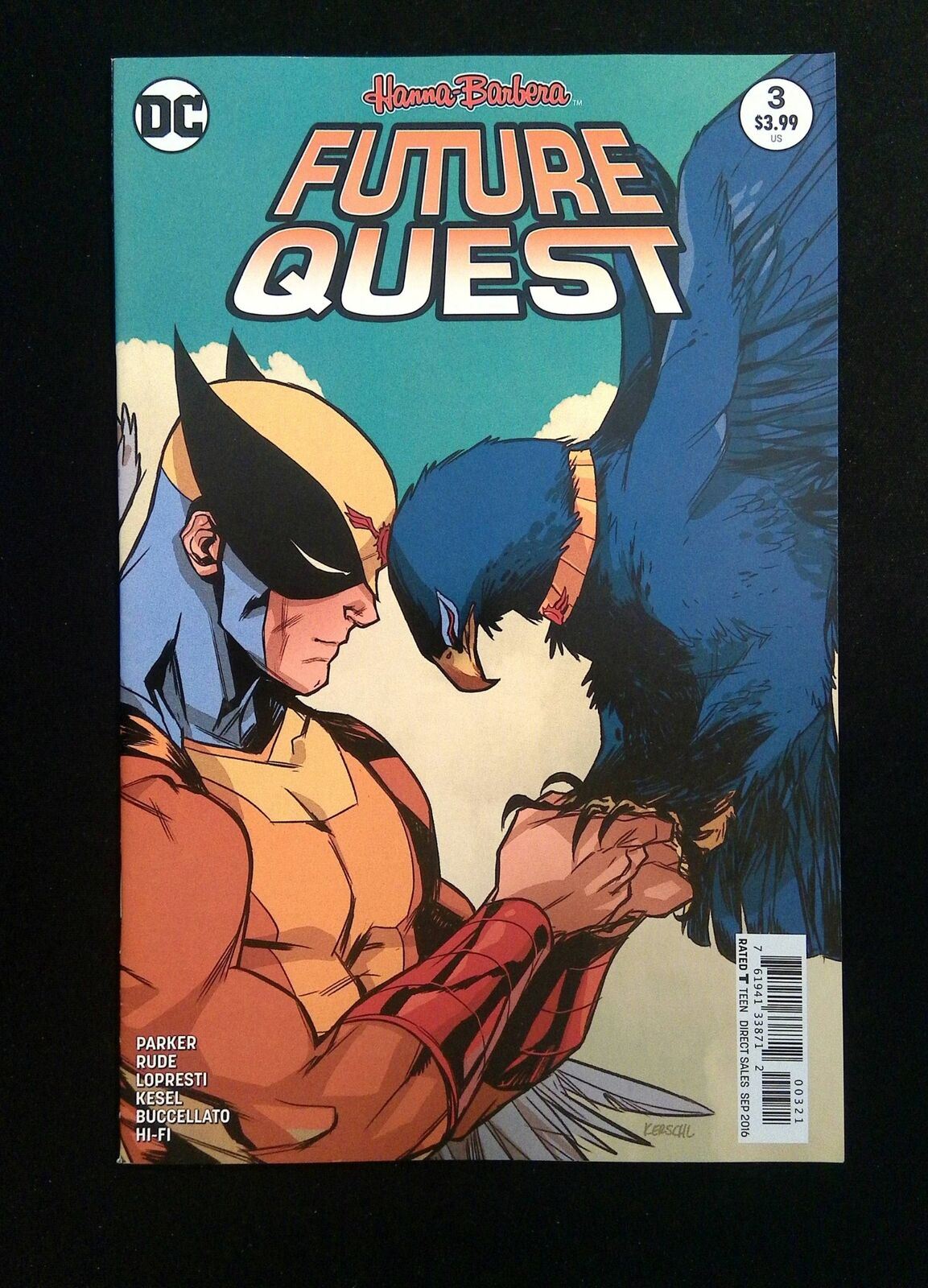 Future Quest #3B DC Comics 2016 NM- KERSCHL VARIANT
