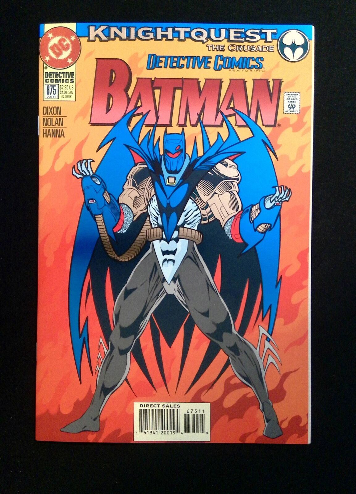 Detective Comics #675D DC Comics 1994 NM JONES BEATTY VARIANT