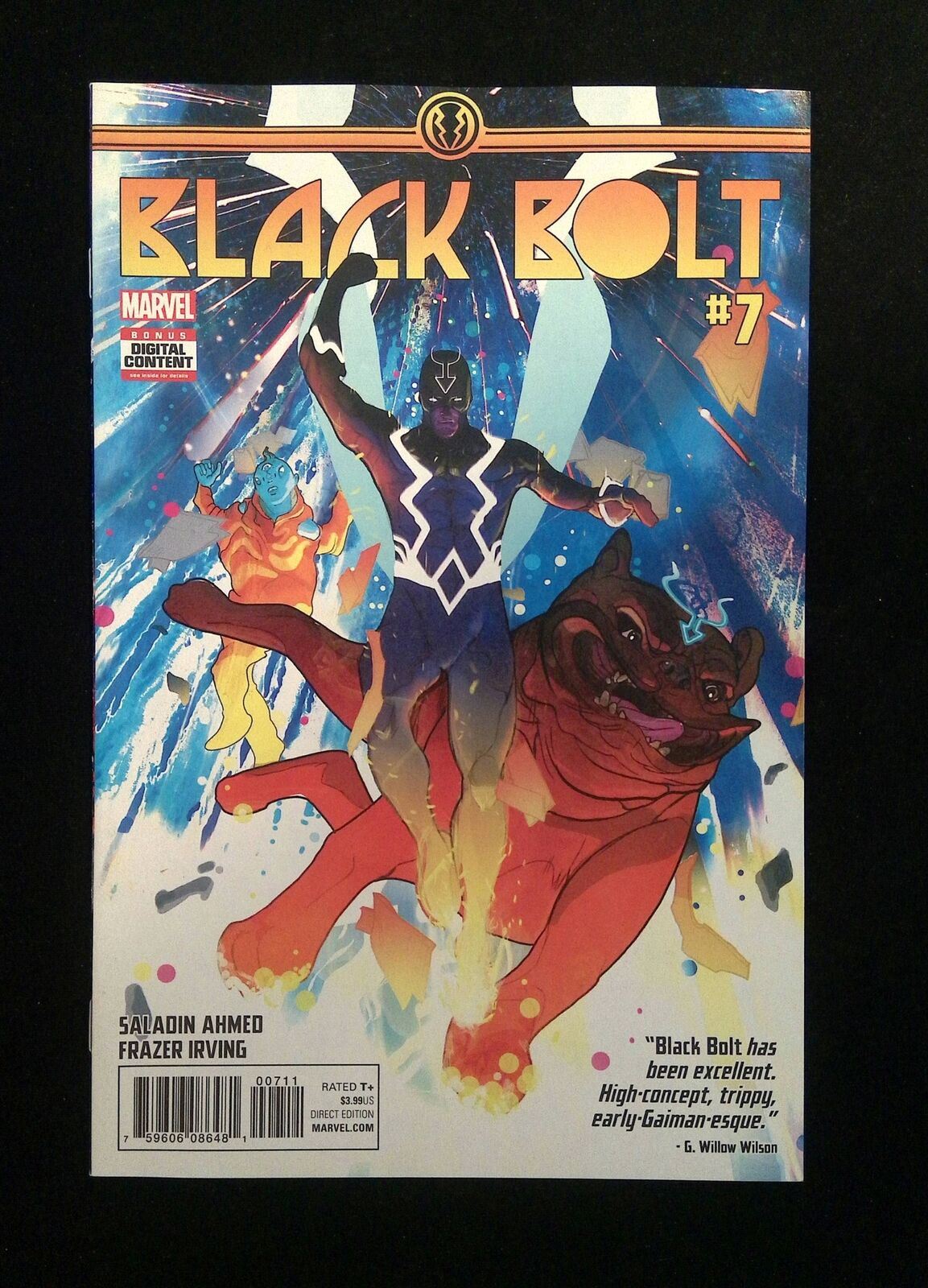 Black Bolt #7 Marvel Comics 2018 NM-