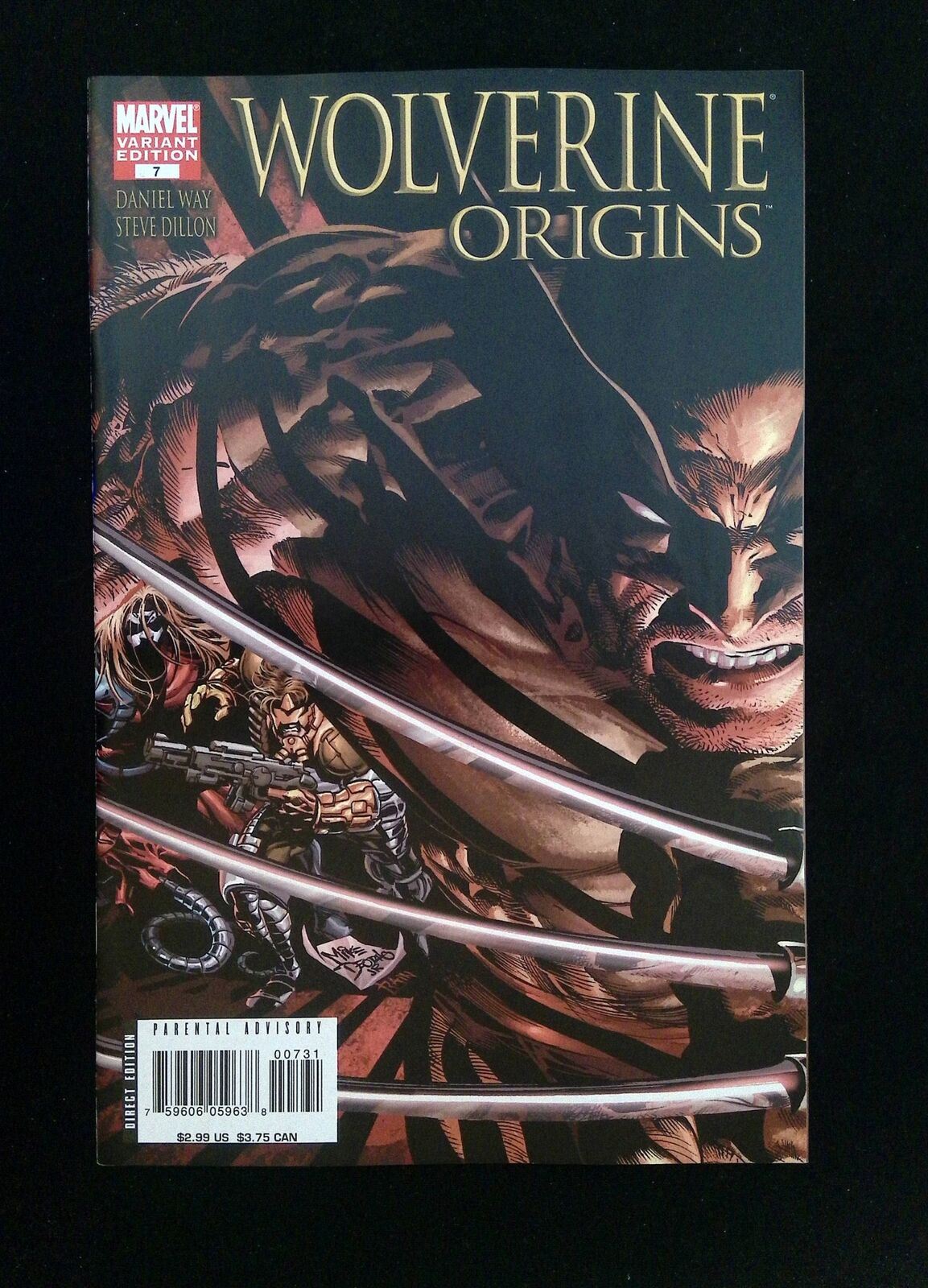 Wolverine Origins #7C MARVEL Comics 2006 VF+ DEODATO VARIANT